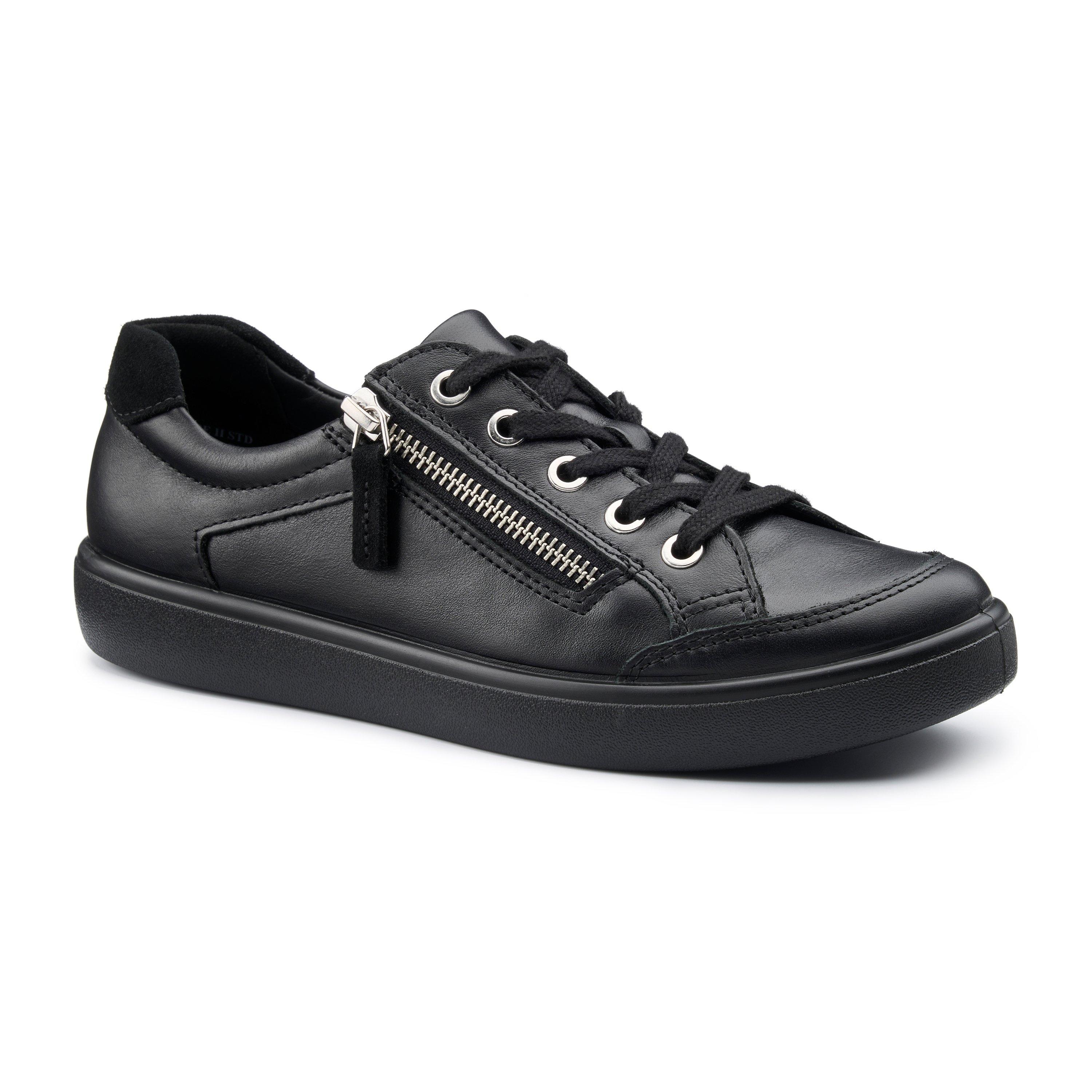 Black - Hotter - Chase II Trainers Wide Fit - 2