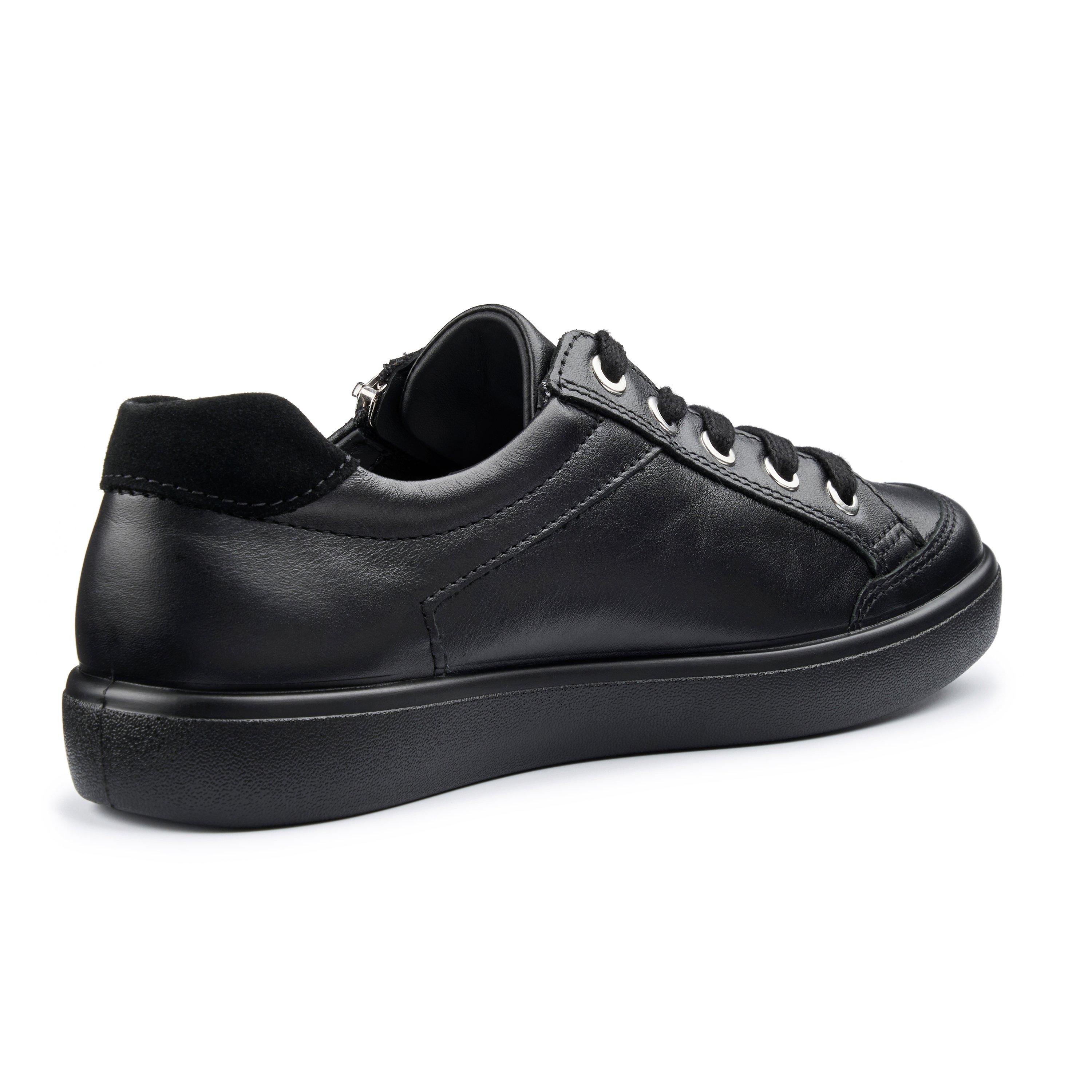 Black - Hotter - Chase II Trainers Wide Fit - 4