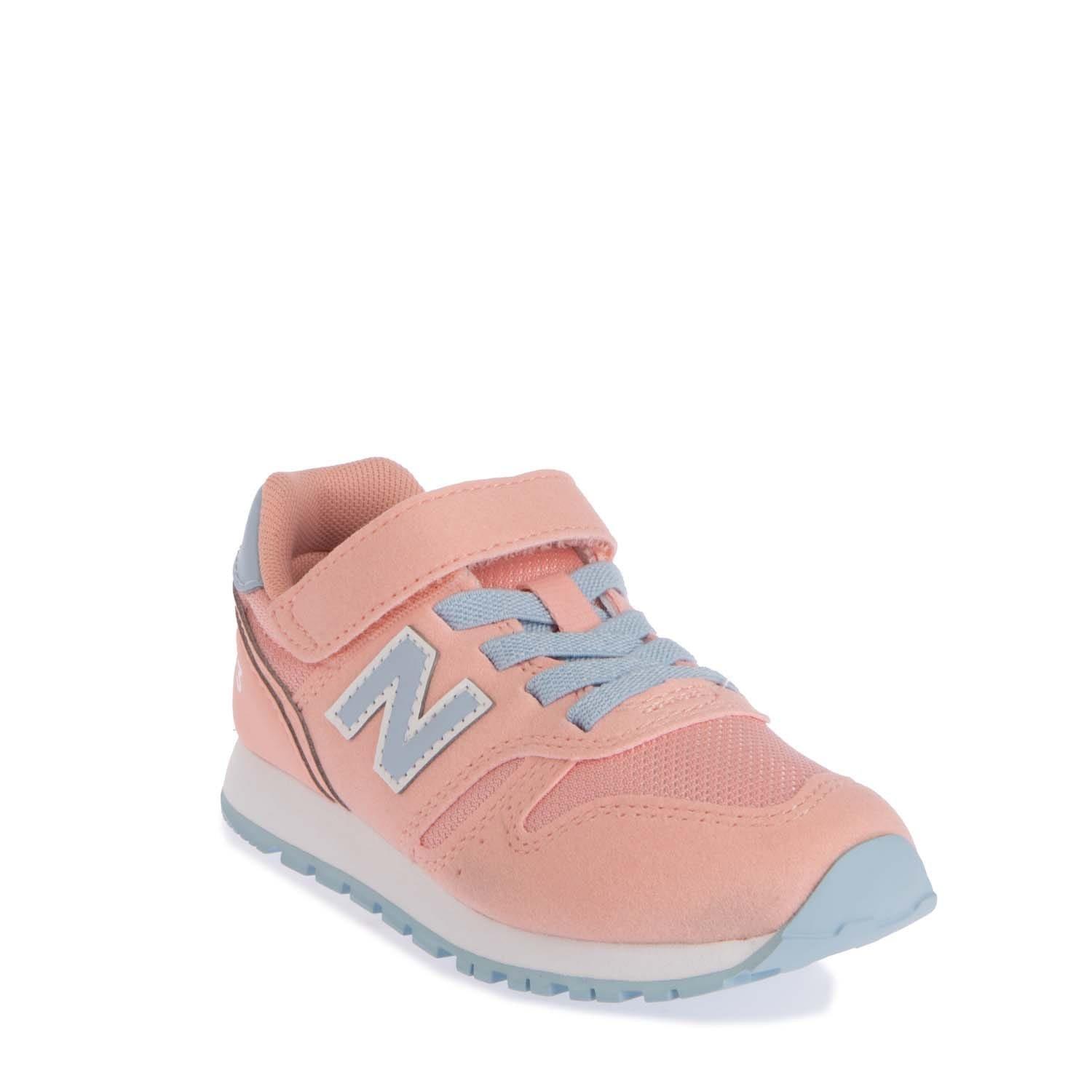 Pink - New Balance - Kids 373 Hook & Loop Trainers - 2