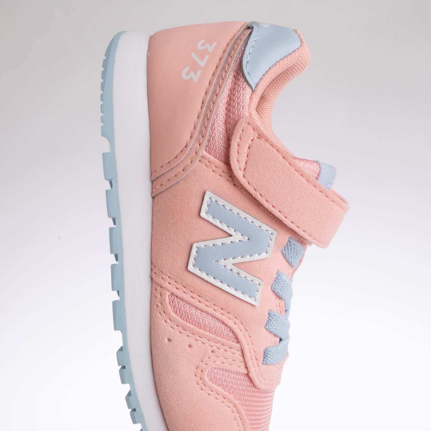 Pink - New Balance - Kids 373 Hook & Loop Trainers - 5