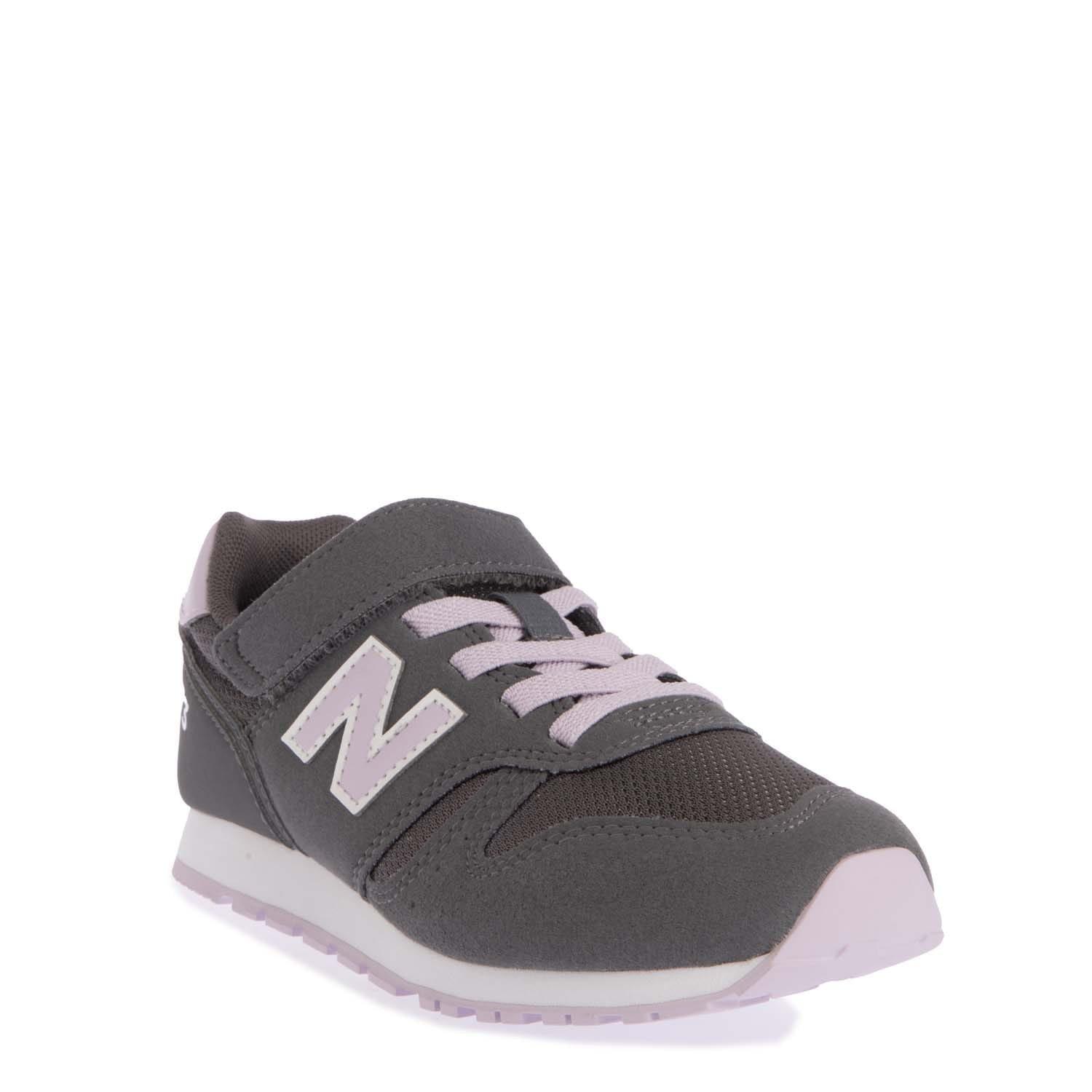 Stone - New Balance - Kids 373 Hook & Loop Trainers - 2