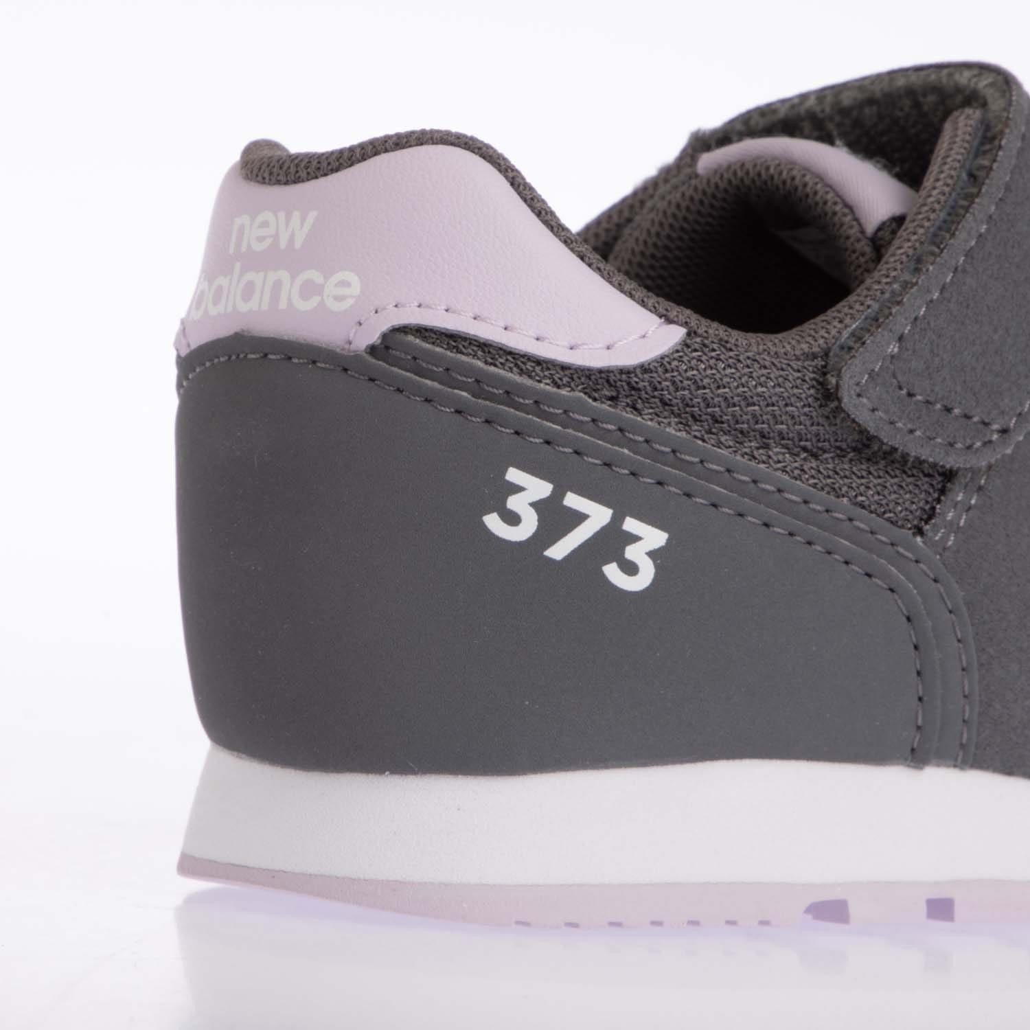 Stone - New Balance - Kids 373 Hook & Loop Trainers - 6