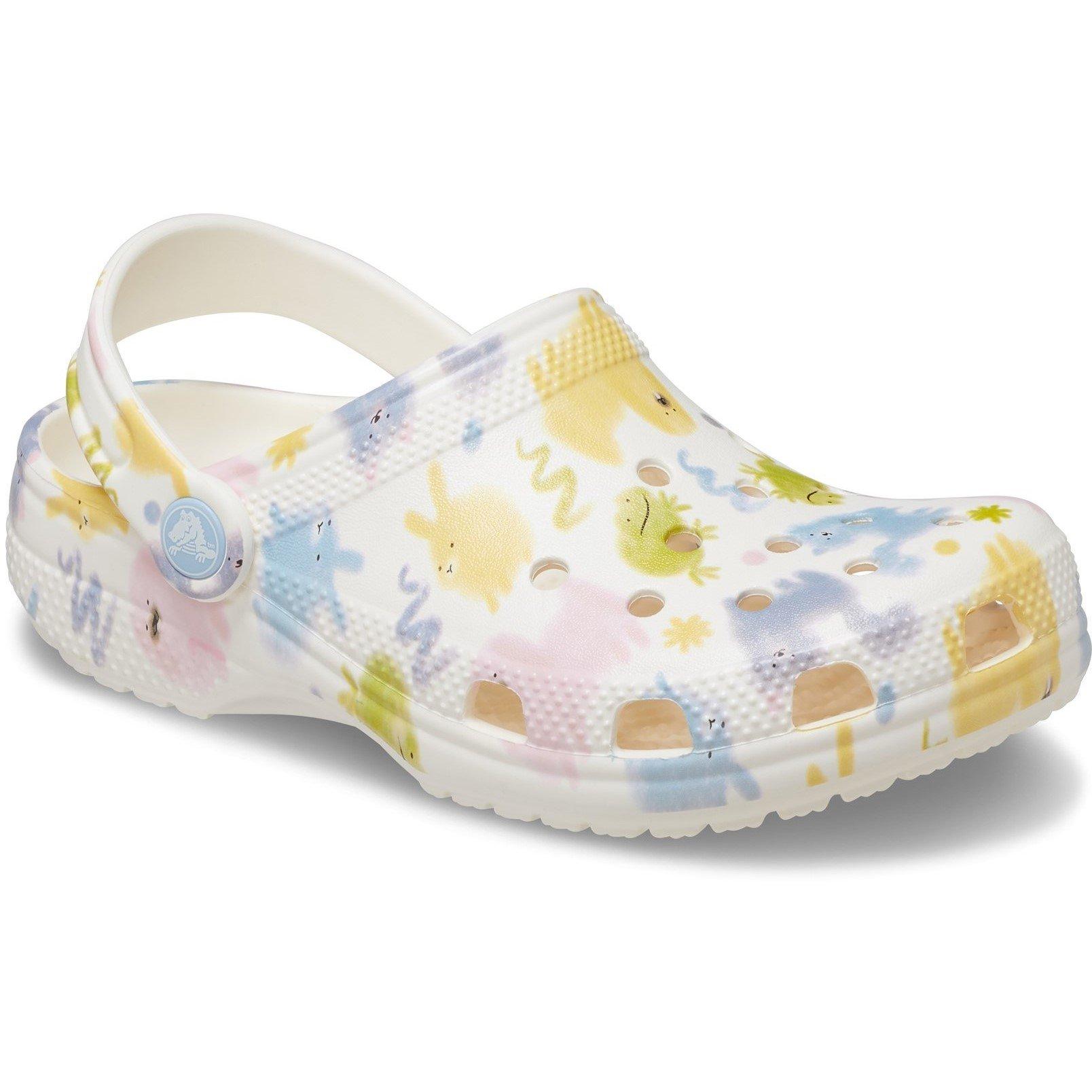 Off White - Crocs - Kids' Classic Graphic Clogs - 2