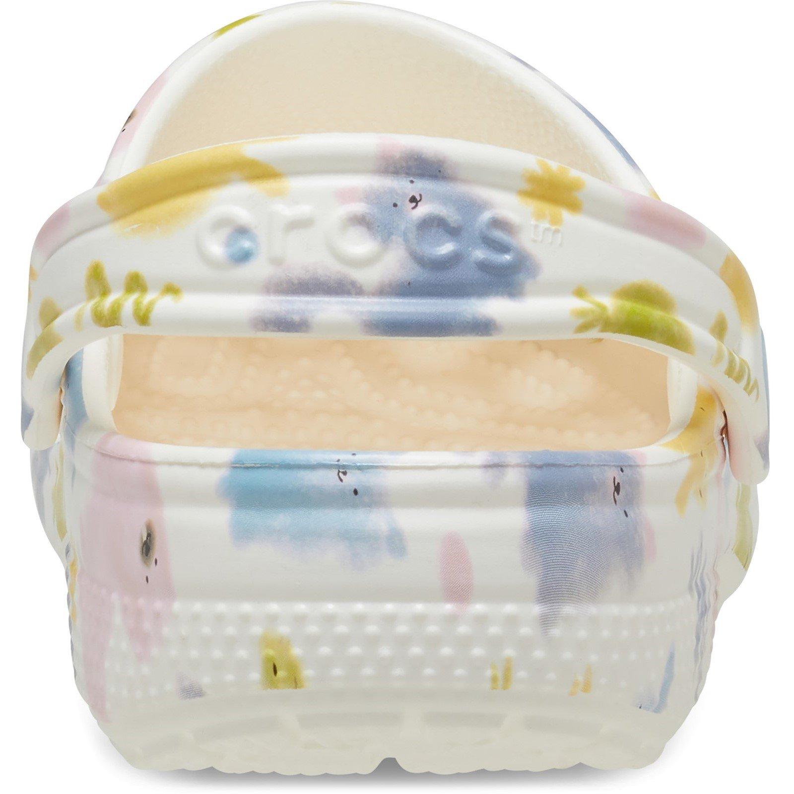 Off White - Crocs - Kids' Classic Graphic Clogs - 3