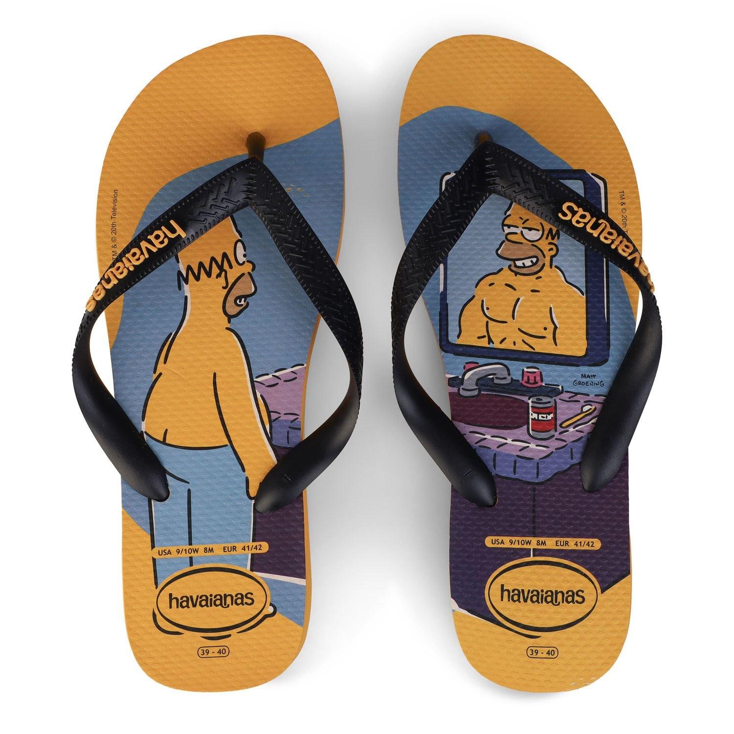 Yellow - Havaianas - Simpsons Flip-Flops - 4
