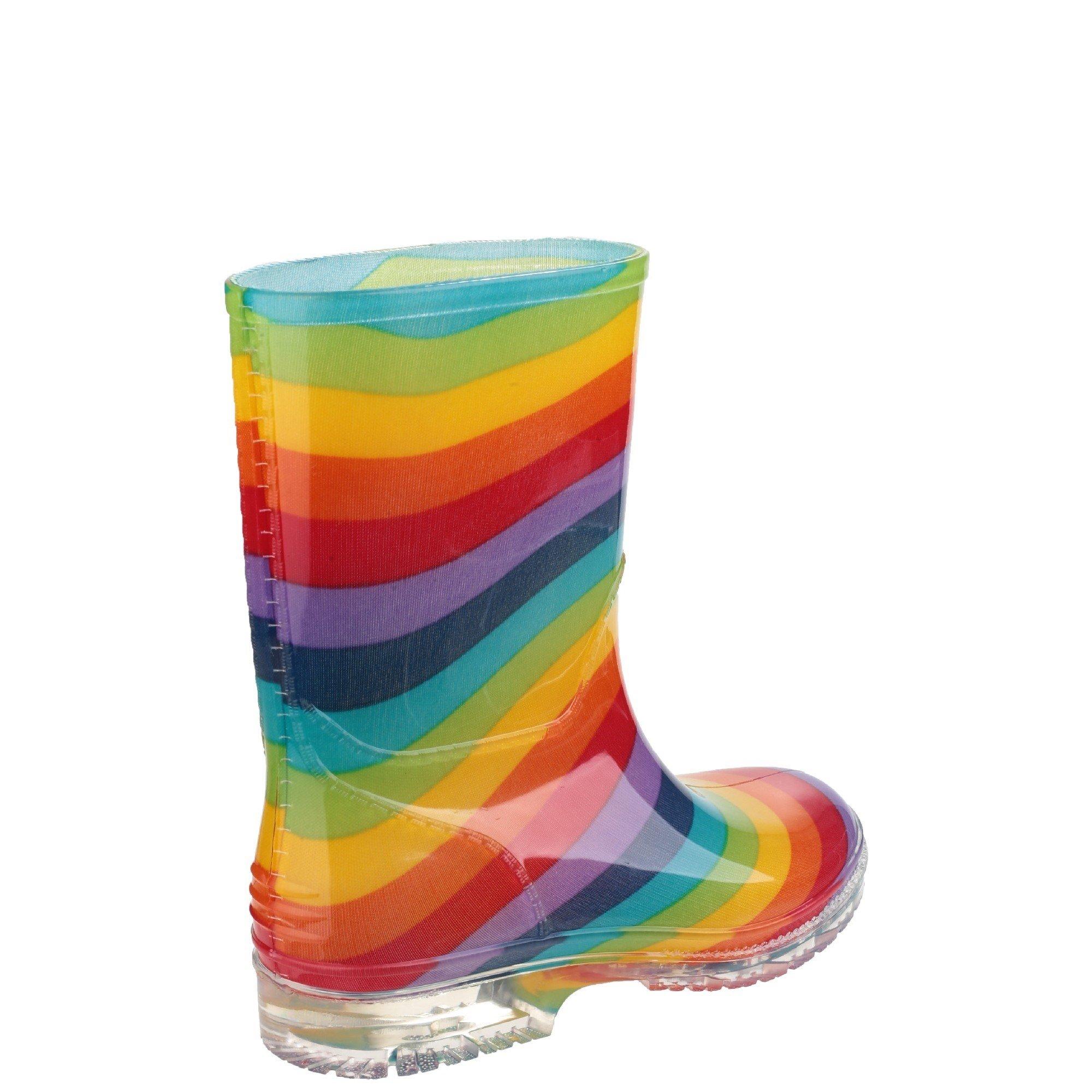 Multicoloured - Cotswold - PVC Jnr Wellington - 3