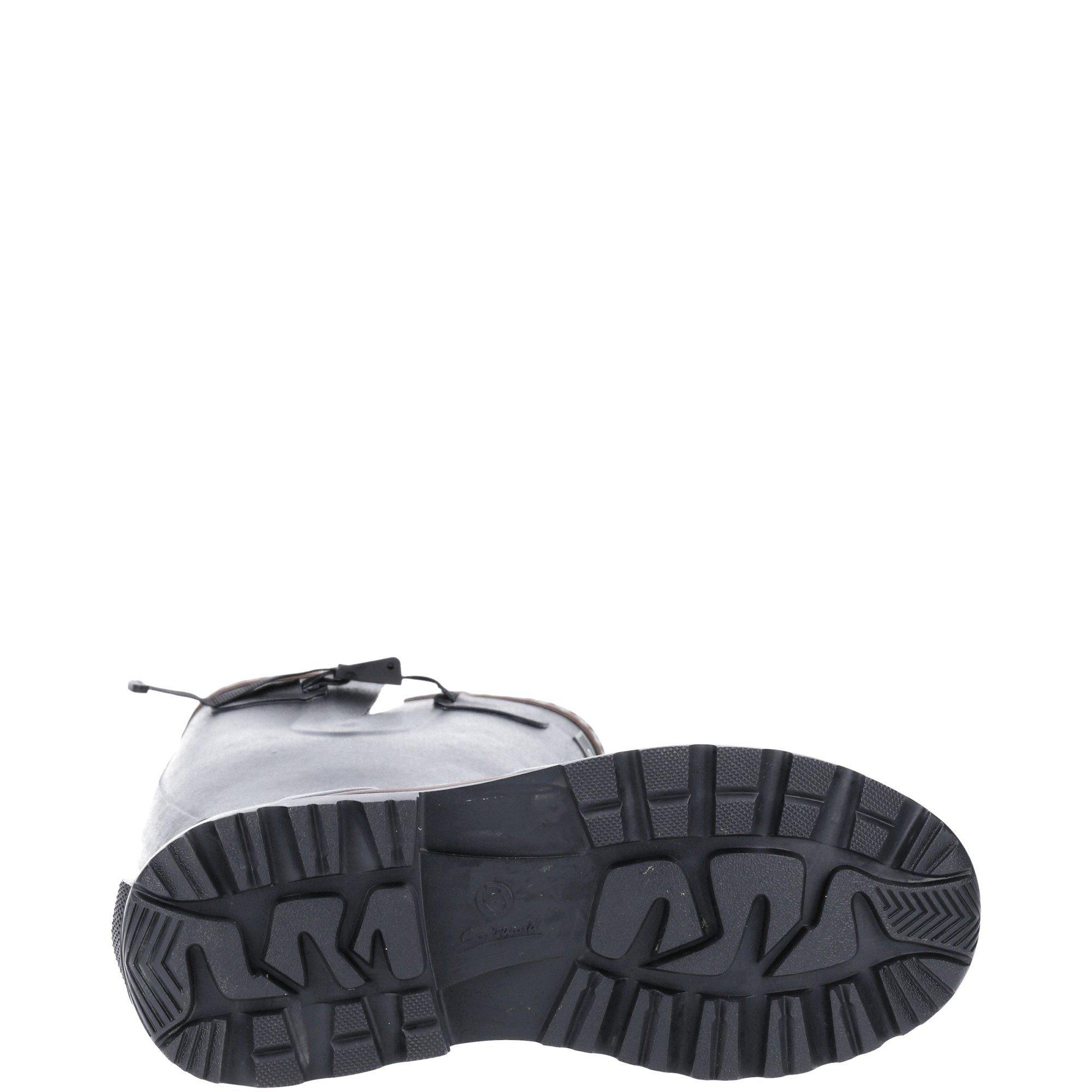 Black - Cotswold - Compass Neoprene Rubber Wellington - 4