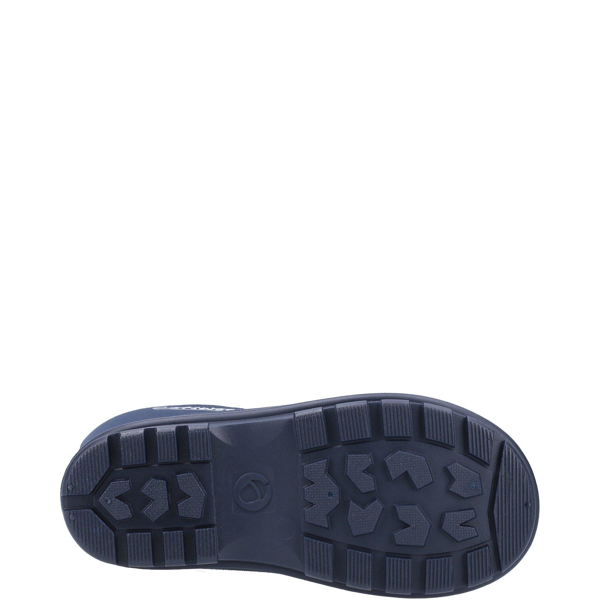 Navy - Cotswold - Hilly Neoprene Childrens Wellington Boot - 4