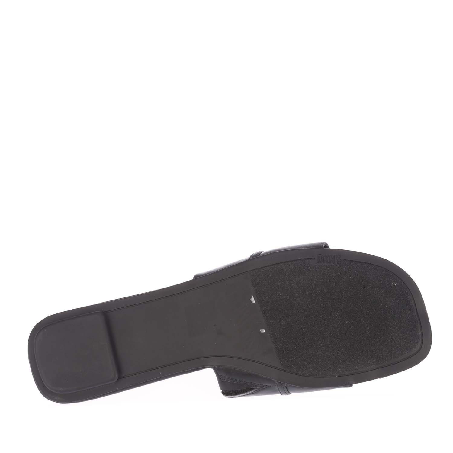 Black - DKNY - Holden Charms Flat Sandals - 5