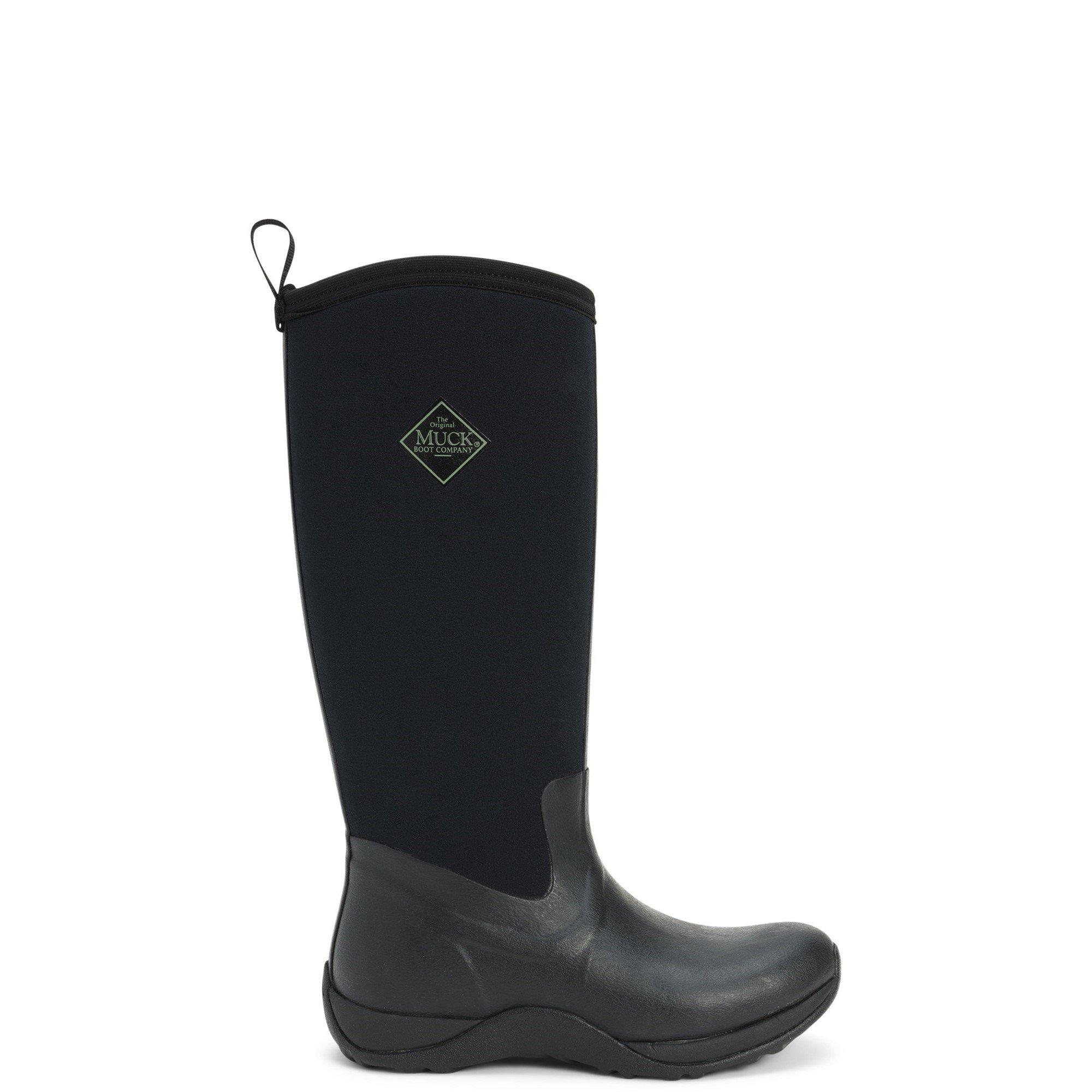 Black - Muck Boots - Arctic Adventure Pull On Wellington Boot - 1