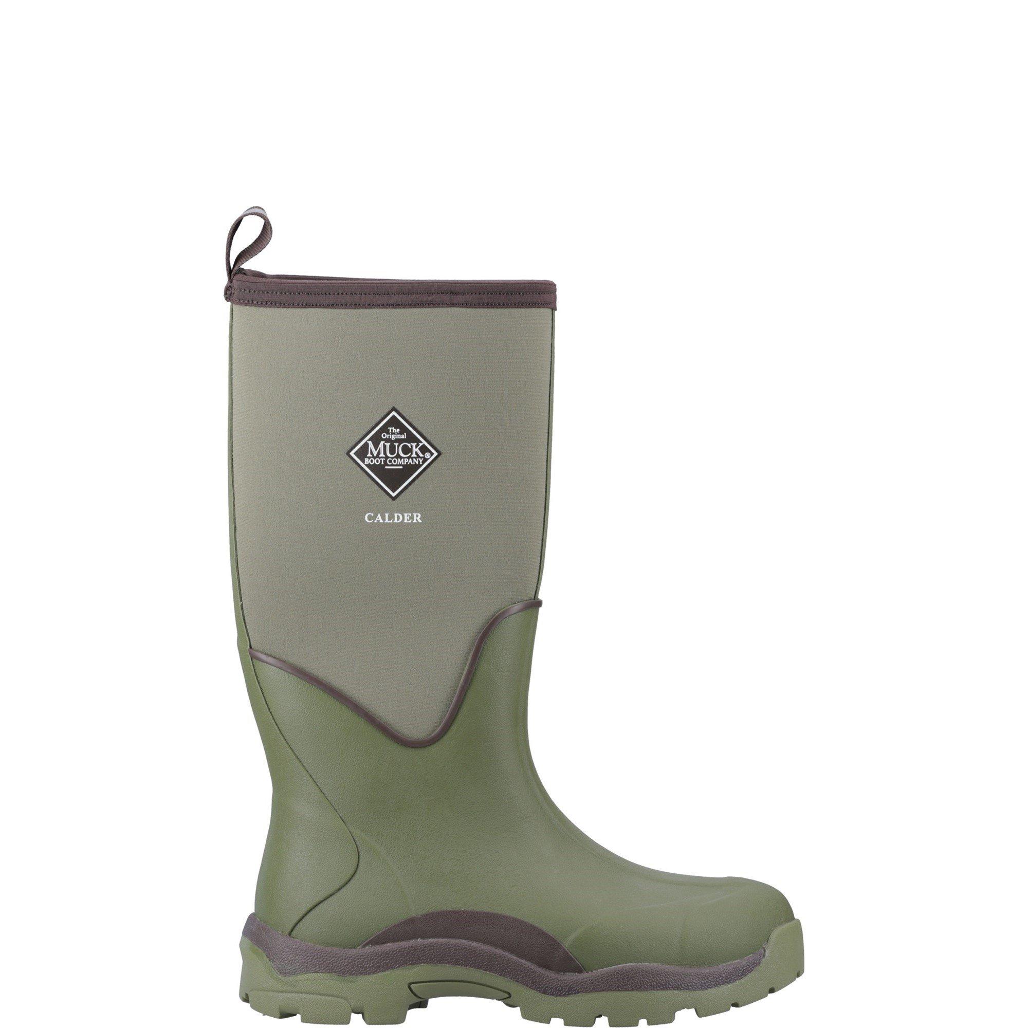 Muck Boots Men's Calder Wellingtons - Olive - 9 (43)