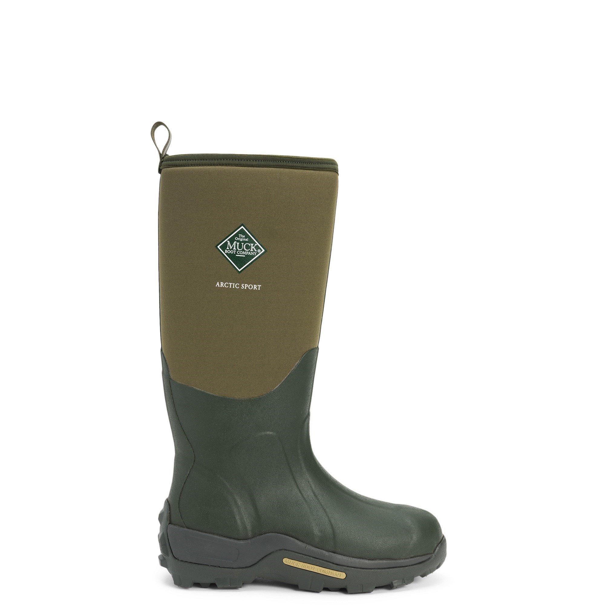 Moss - Muck Boots - Arctic Sport Pull On Wellington Boot - 1