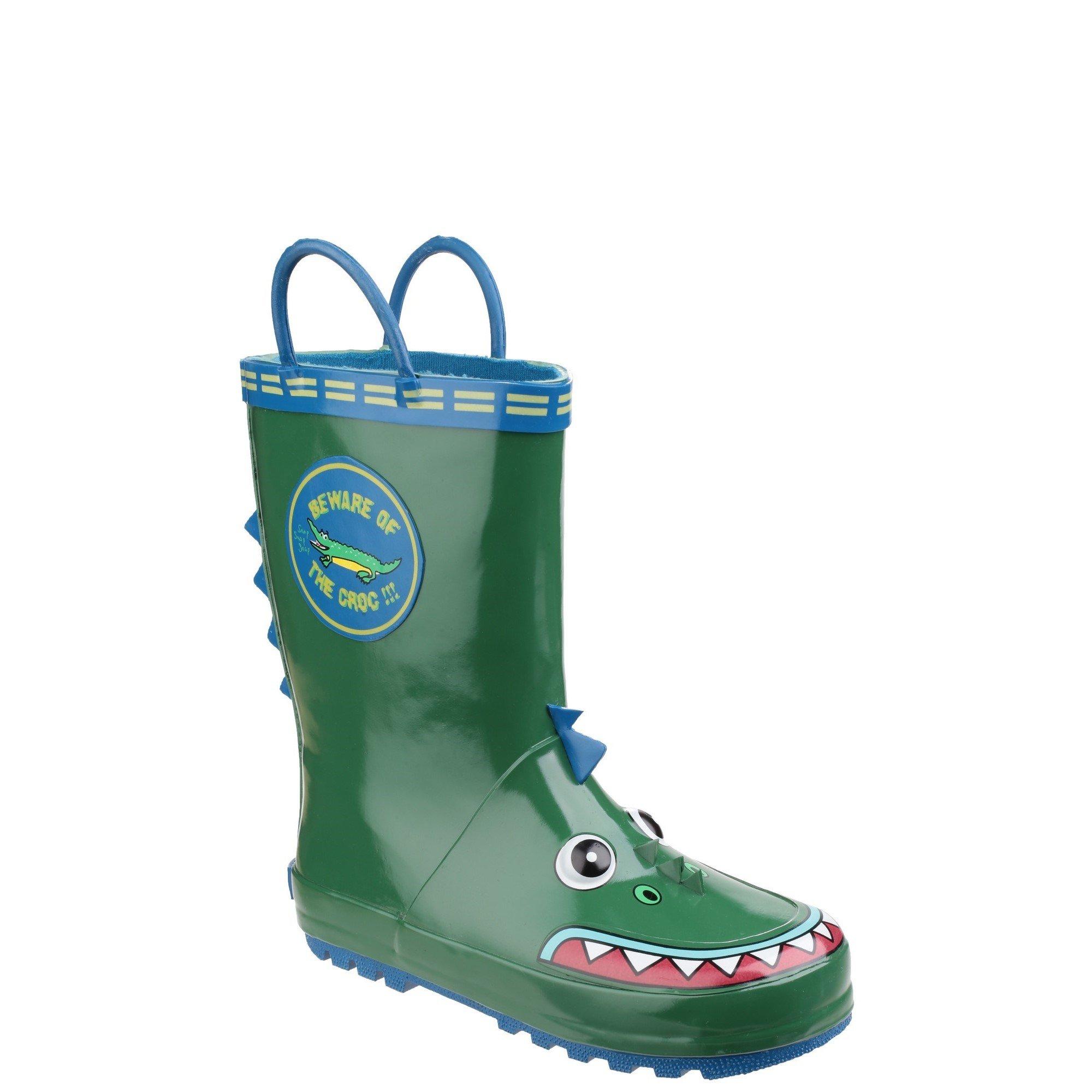 Olive - Cotswold - Puddle Waterproof Pull On Boot - 2