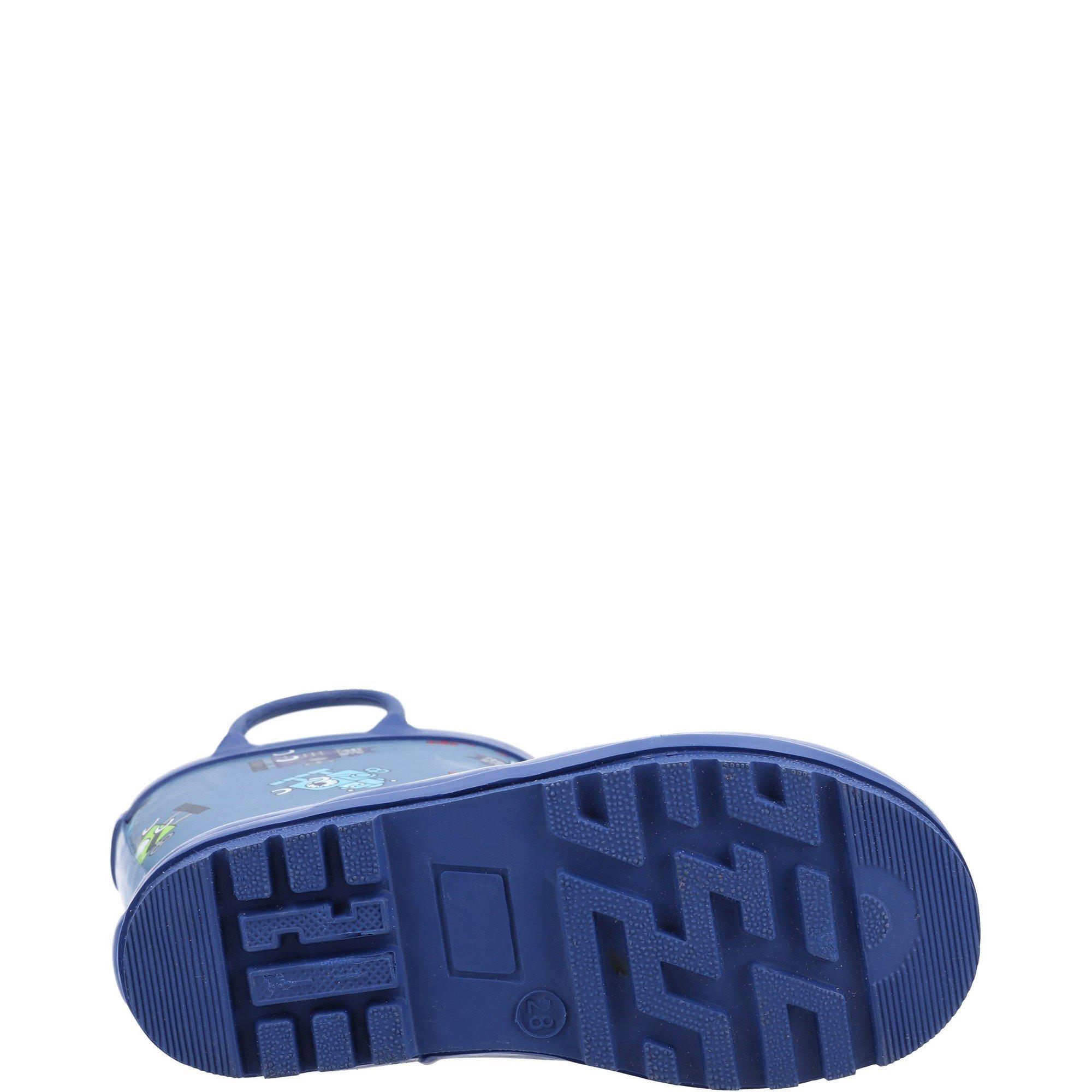 Blue - Cotswold - Puddle Waterproof Pull On Boot - 4