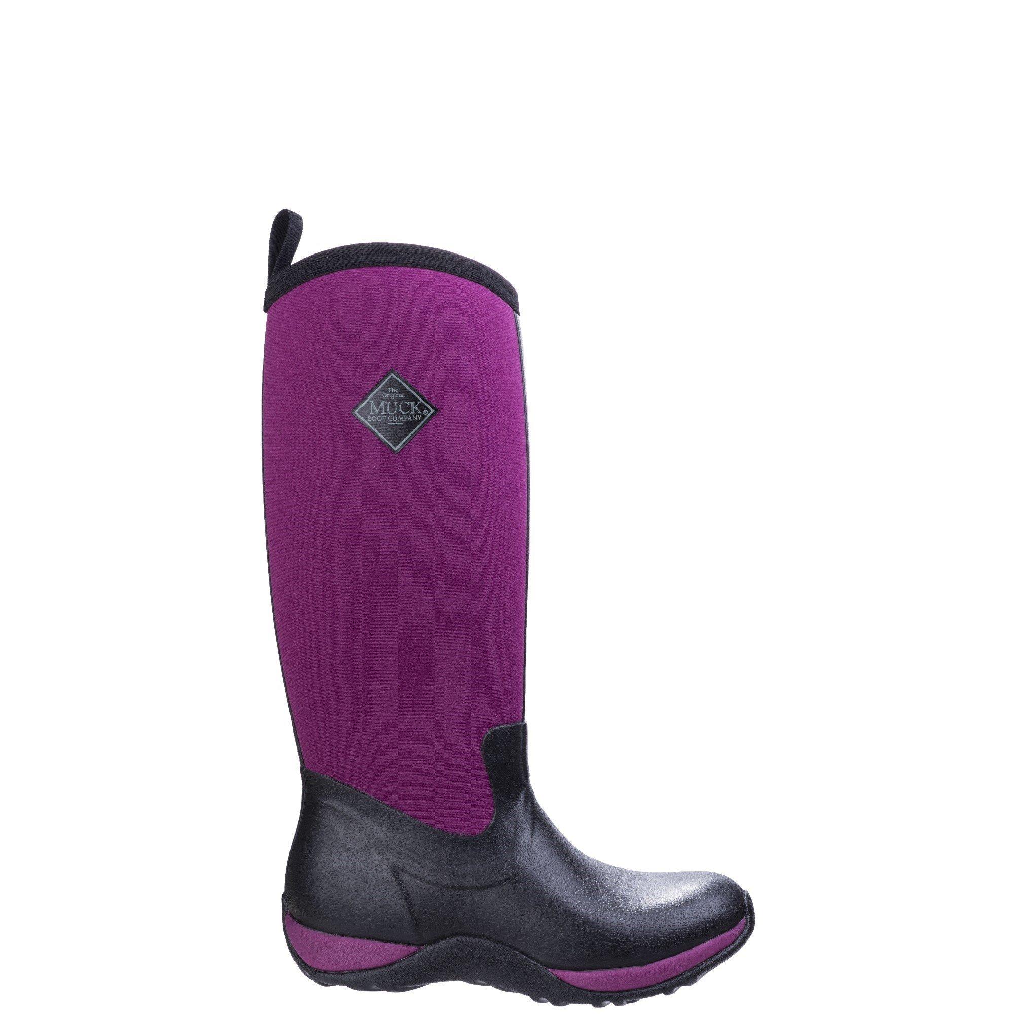 Black - Muck Boots - Arctic Adventure Pull On Wellington Boot - 1