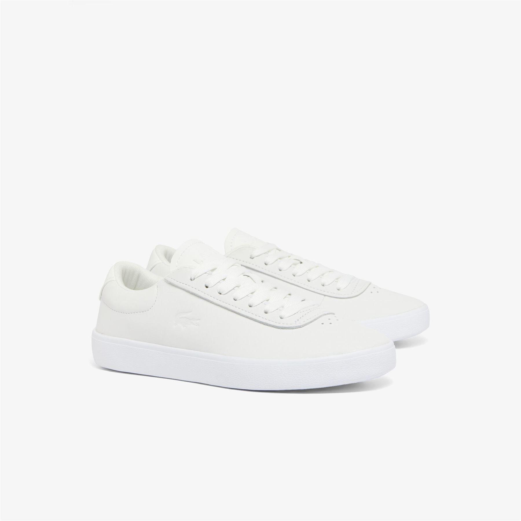 White - Lacoste - Baseshot Evo Trainers - 2