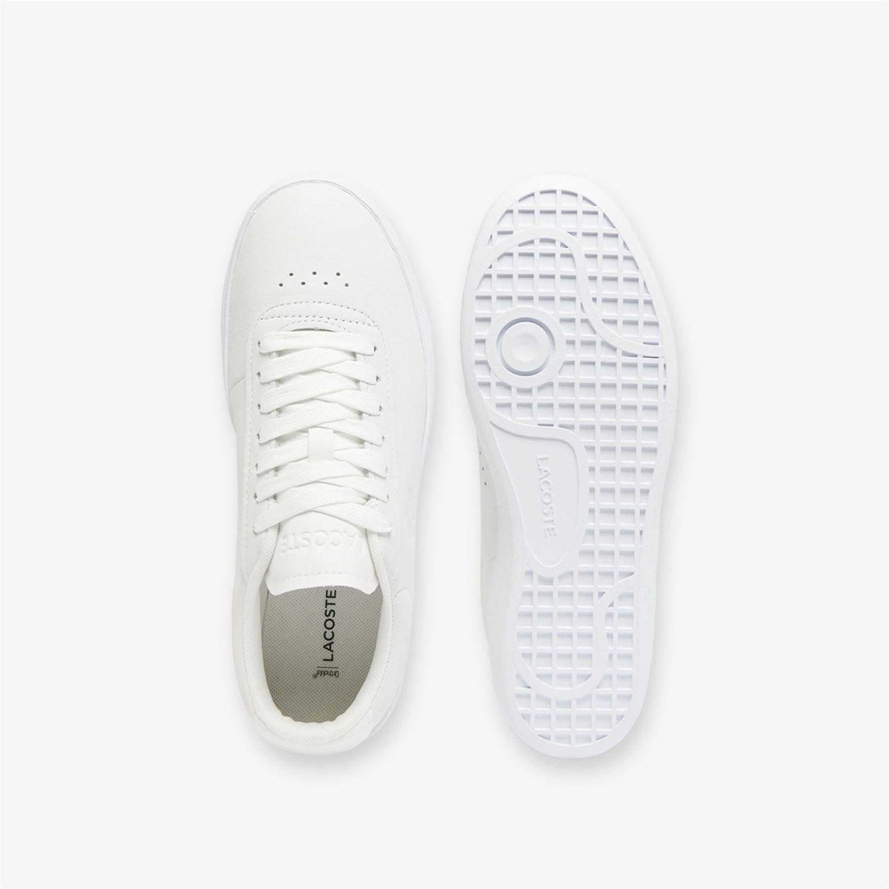 White - Lacoste - Baseshot Evo Trainers - 4