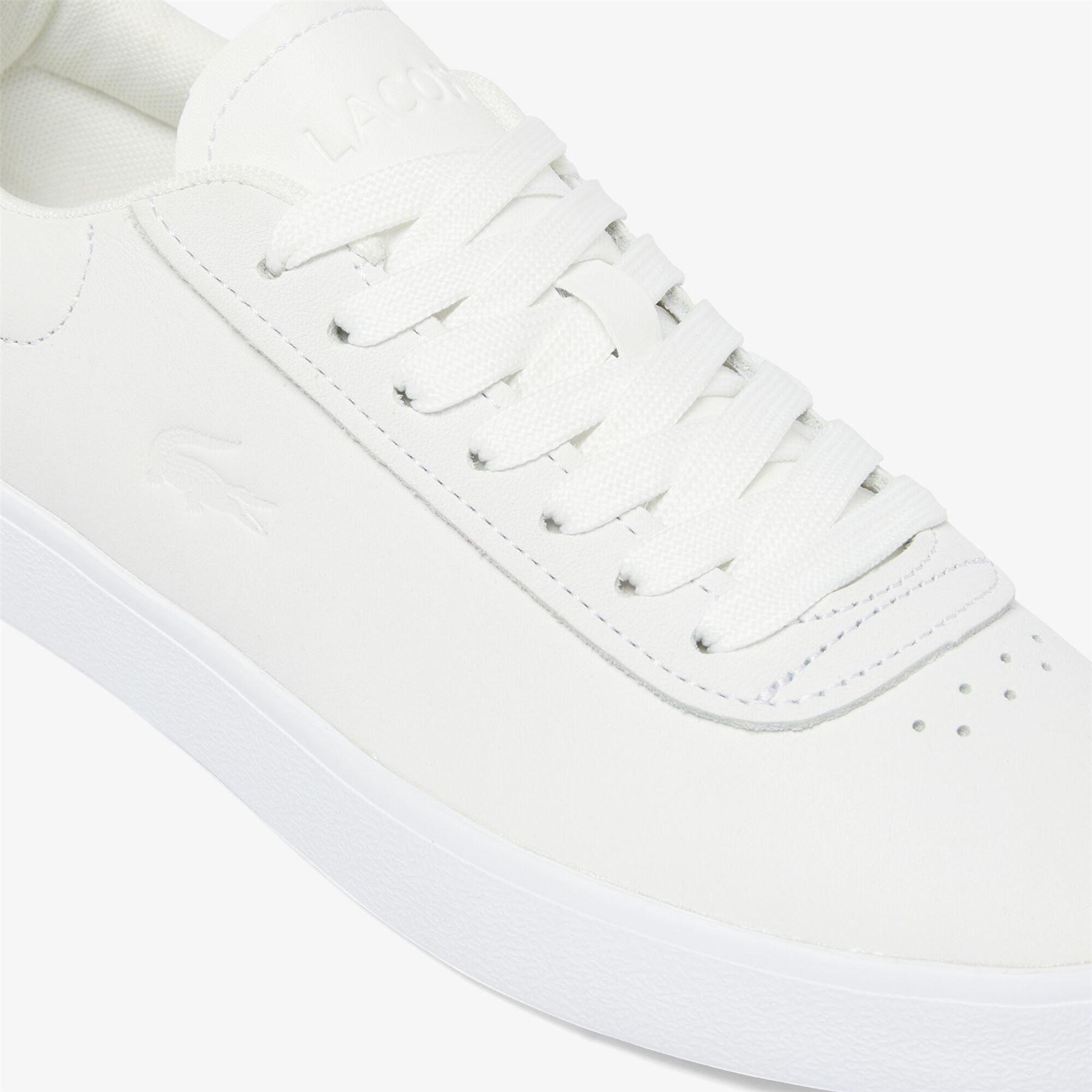 White - Lacoste - Baseshot Evo Trainers - 6