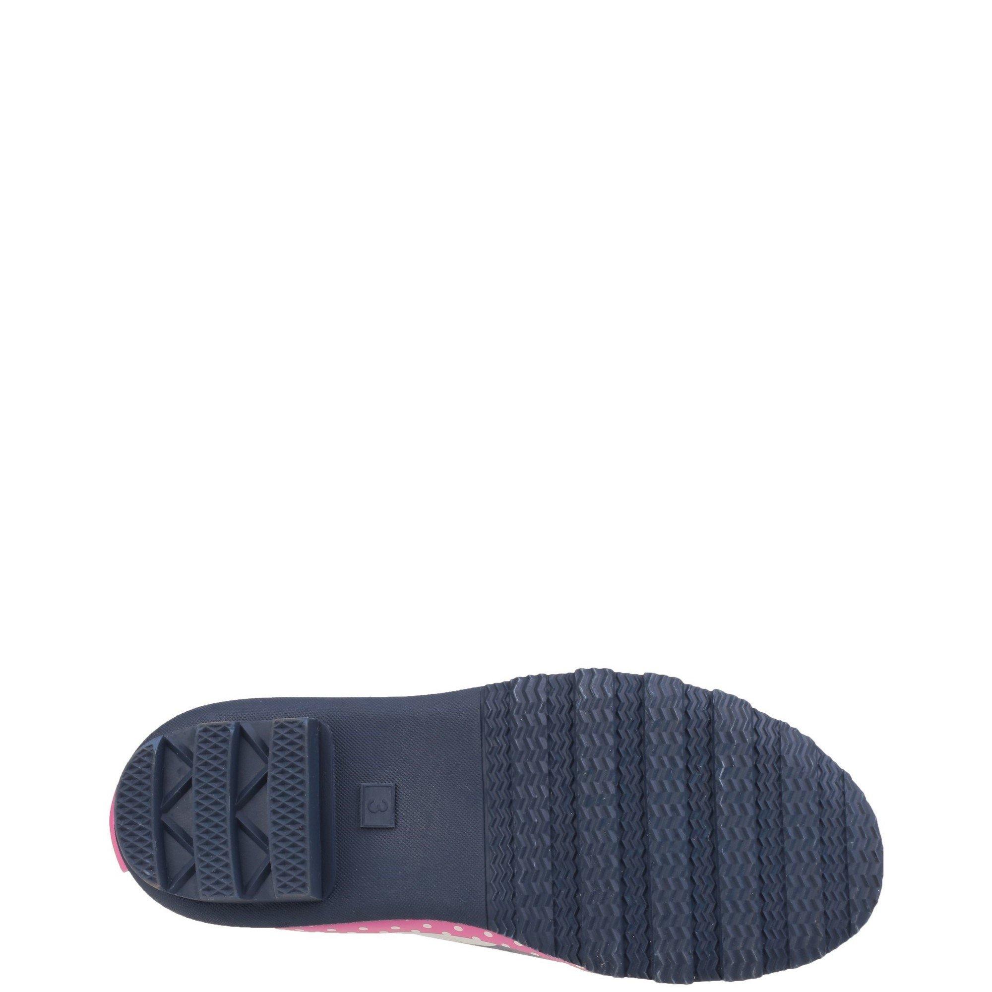 Pink - Cotswold - Dotty Jnr Pull On Wellington Boot - 4