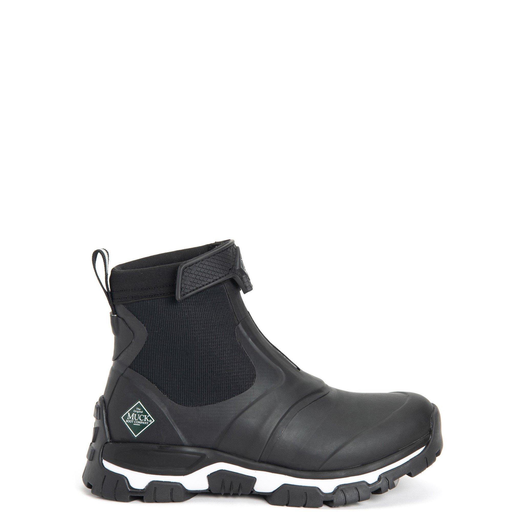 Black - Muck Boots - Apex Mid Zip Wellington - 1