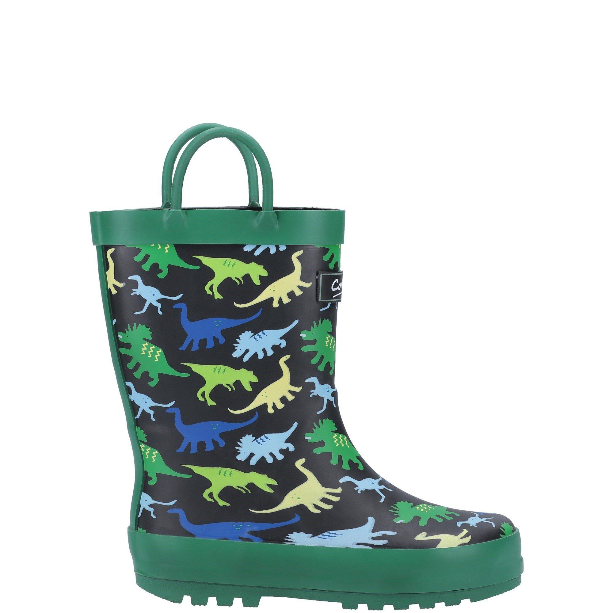 Green - Cotswold - Sprinkle Junior Wellington Boot - 1