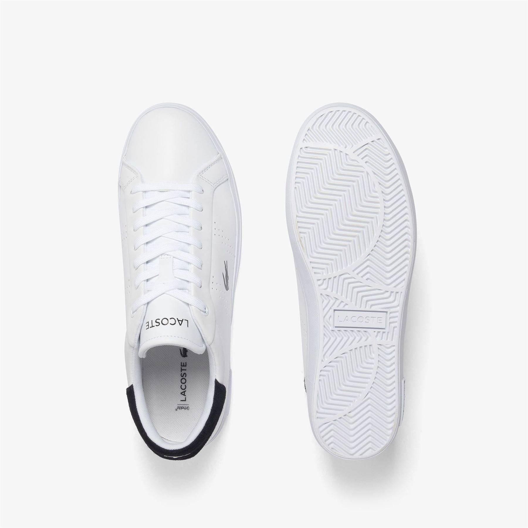 White Black - Lacoste - Powercourt 2.0 Trainers - 4