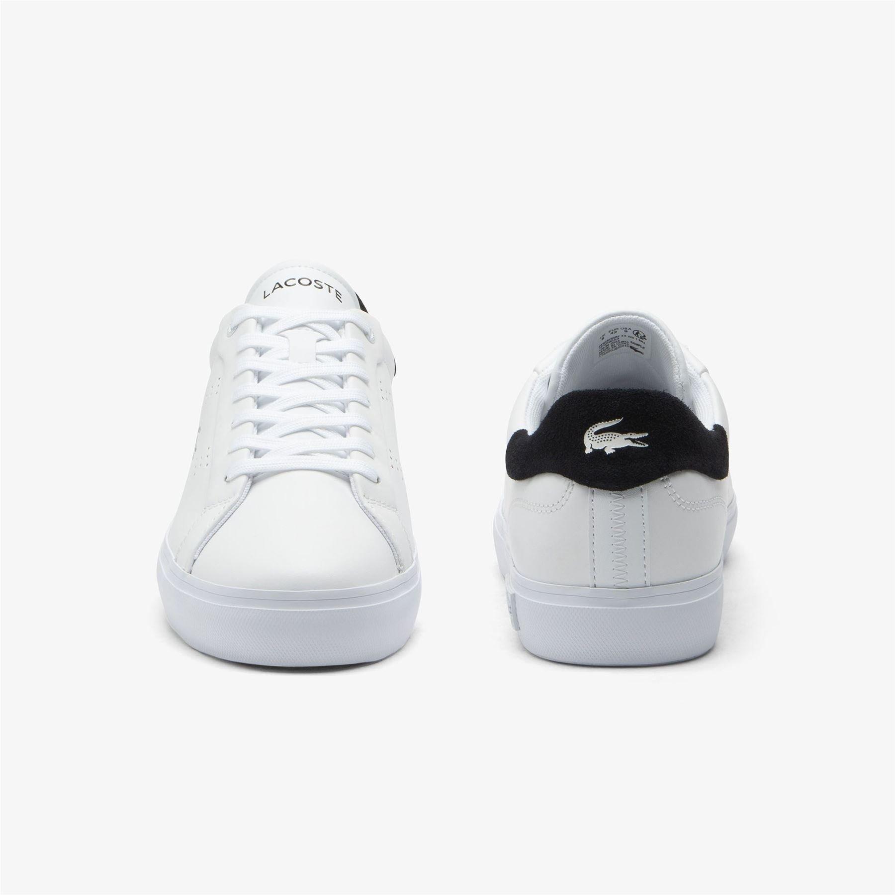 White Black - Lacoste - Powercourt 2.0 Trainers - 5
