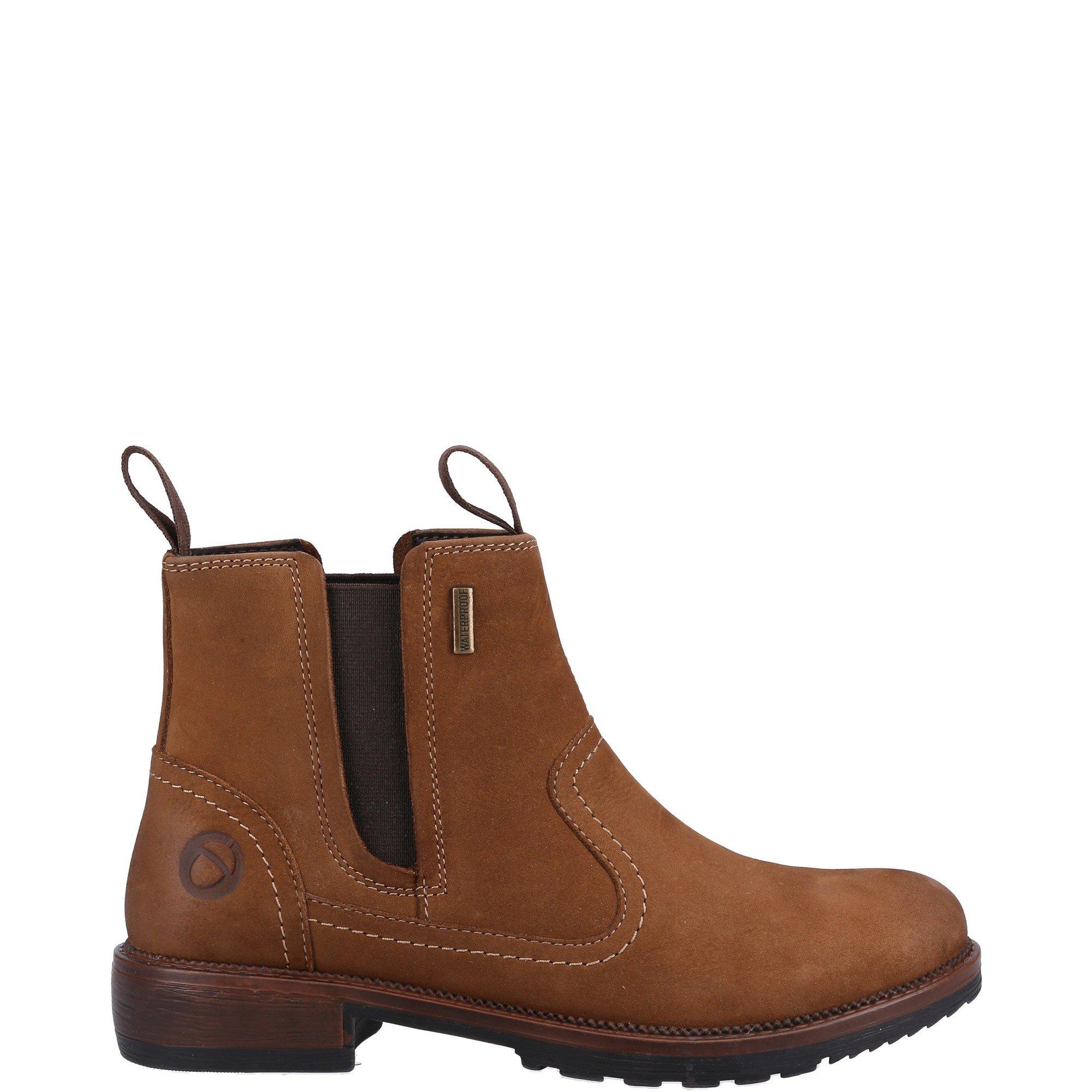 Tan - Cotswold - Laverton Ankle Boot - 1
