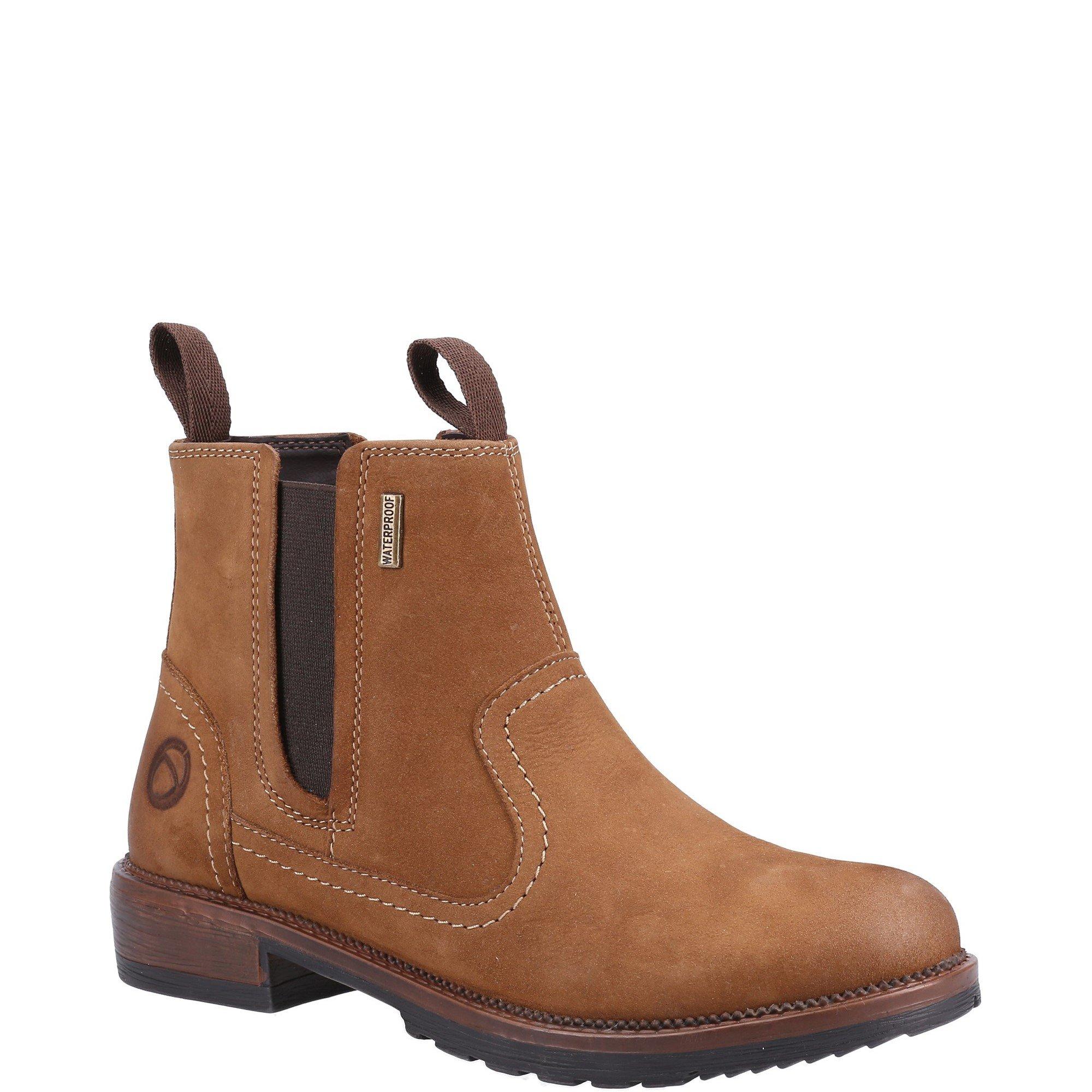 Tan - Cotswold - Laverton Ankle Boot - 2