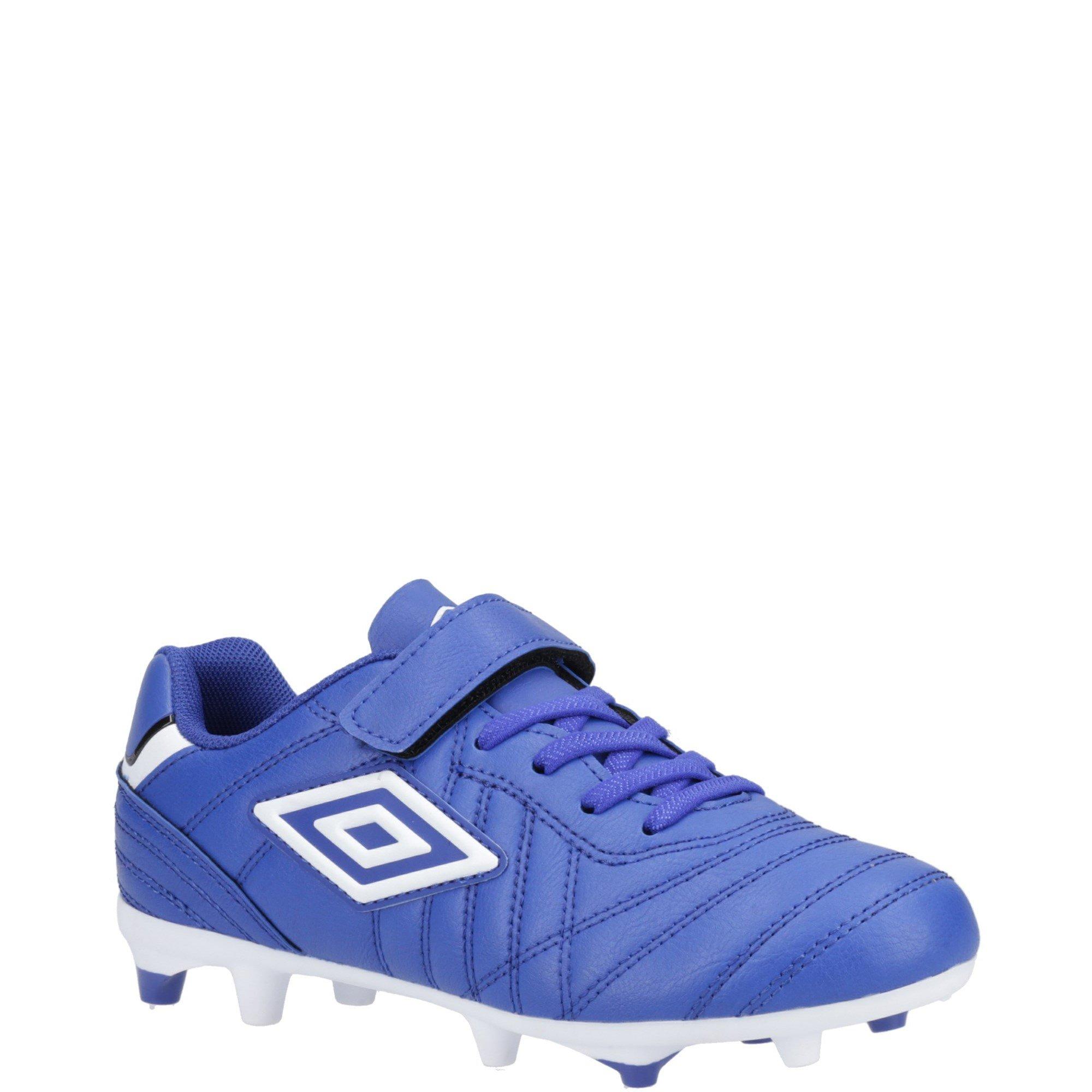 Blue - Umbro - Speciali Liga Firm Ground Jnr Football Boot - 2