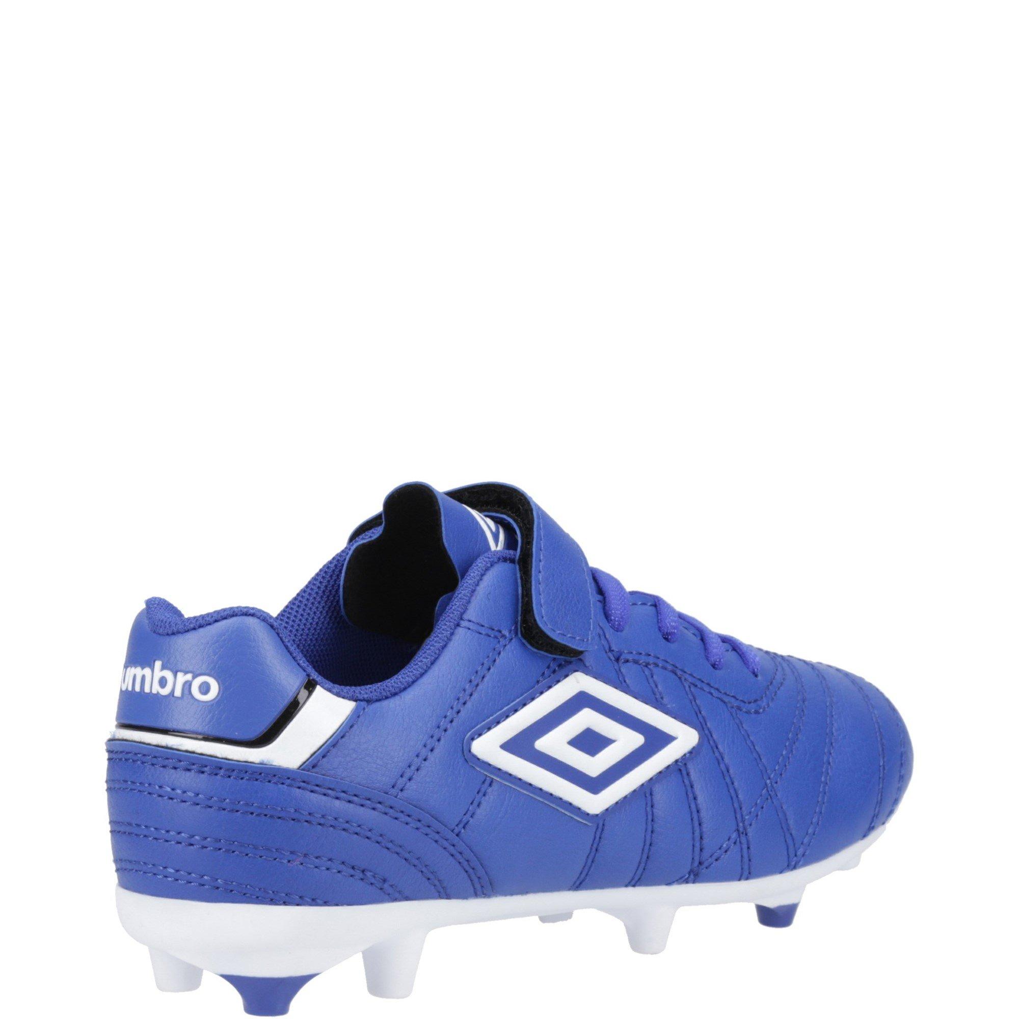 Blue - Umbro - Speciali Liga Firm Ground Jnr Football Boot - 3