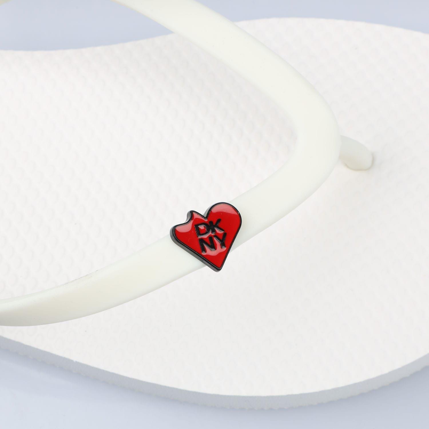 White - DKNY - Zuni Flip Flop - 4