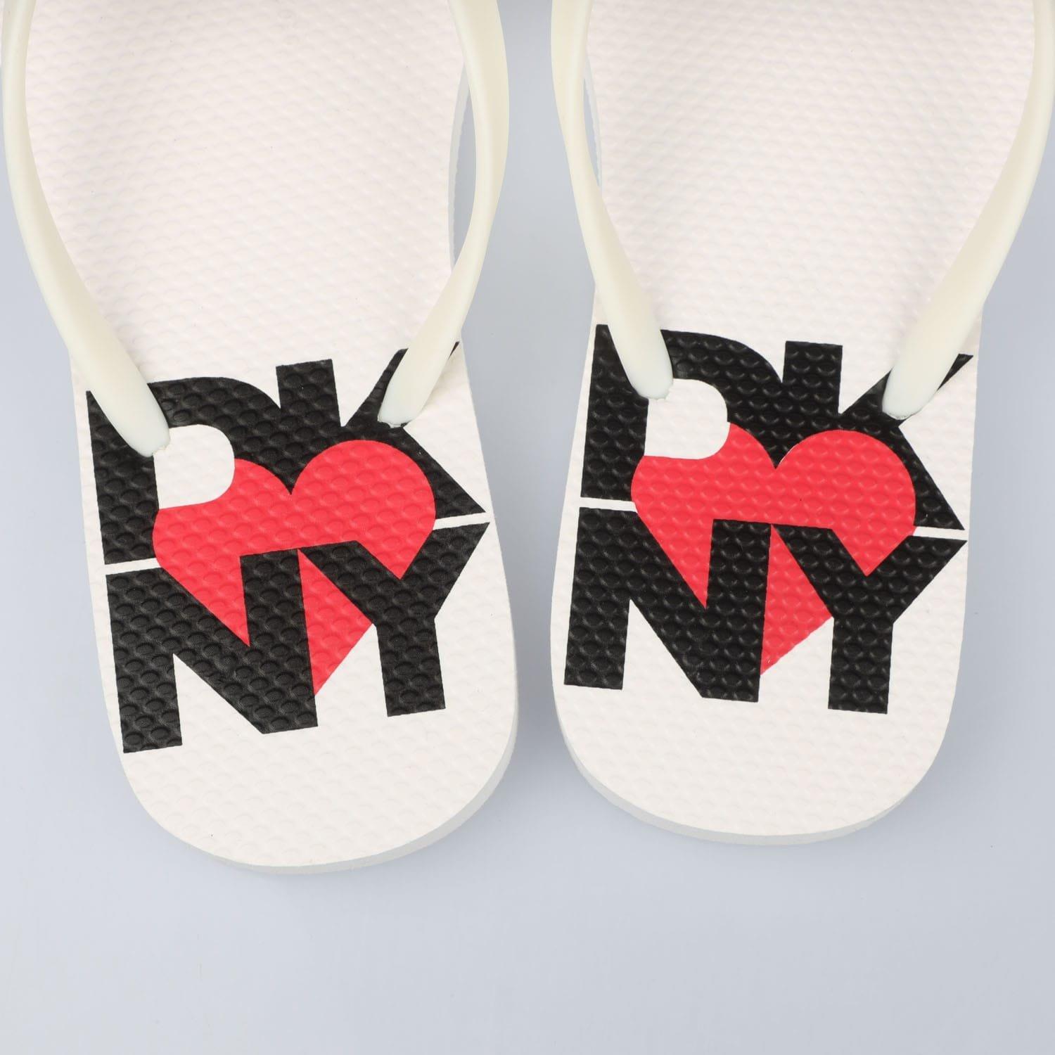 White - DKNY - Zuni Flip Flop - 5