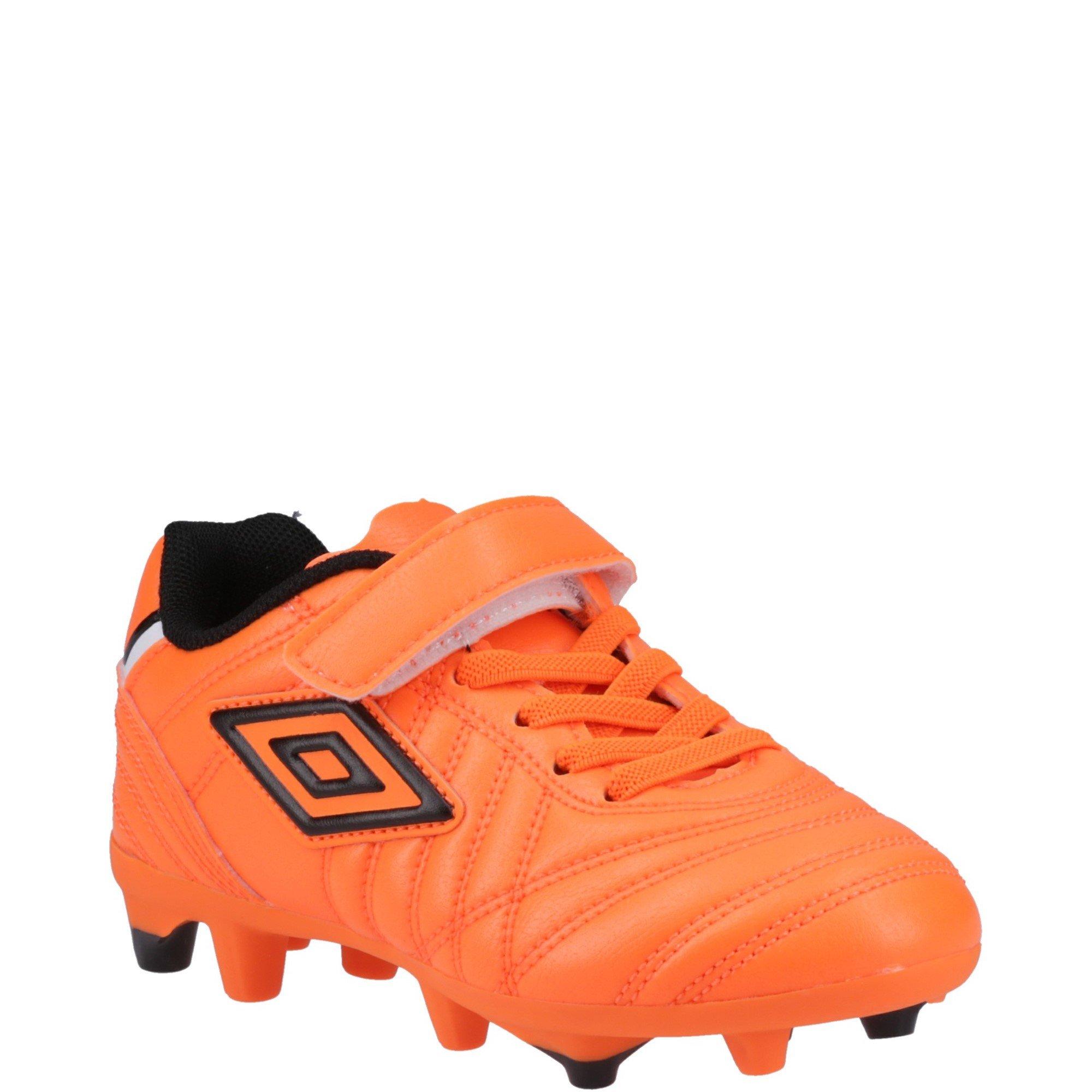 Orange - Umbro - Speciali Liga Firm Ground Jnr Football Boot - 2