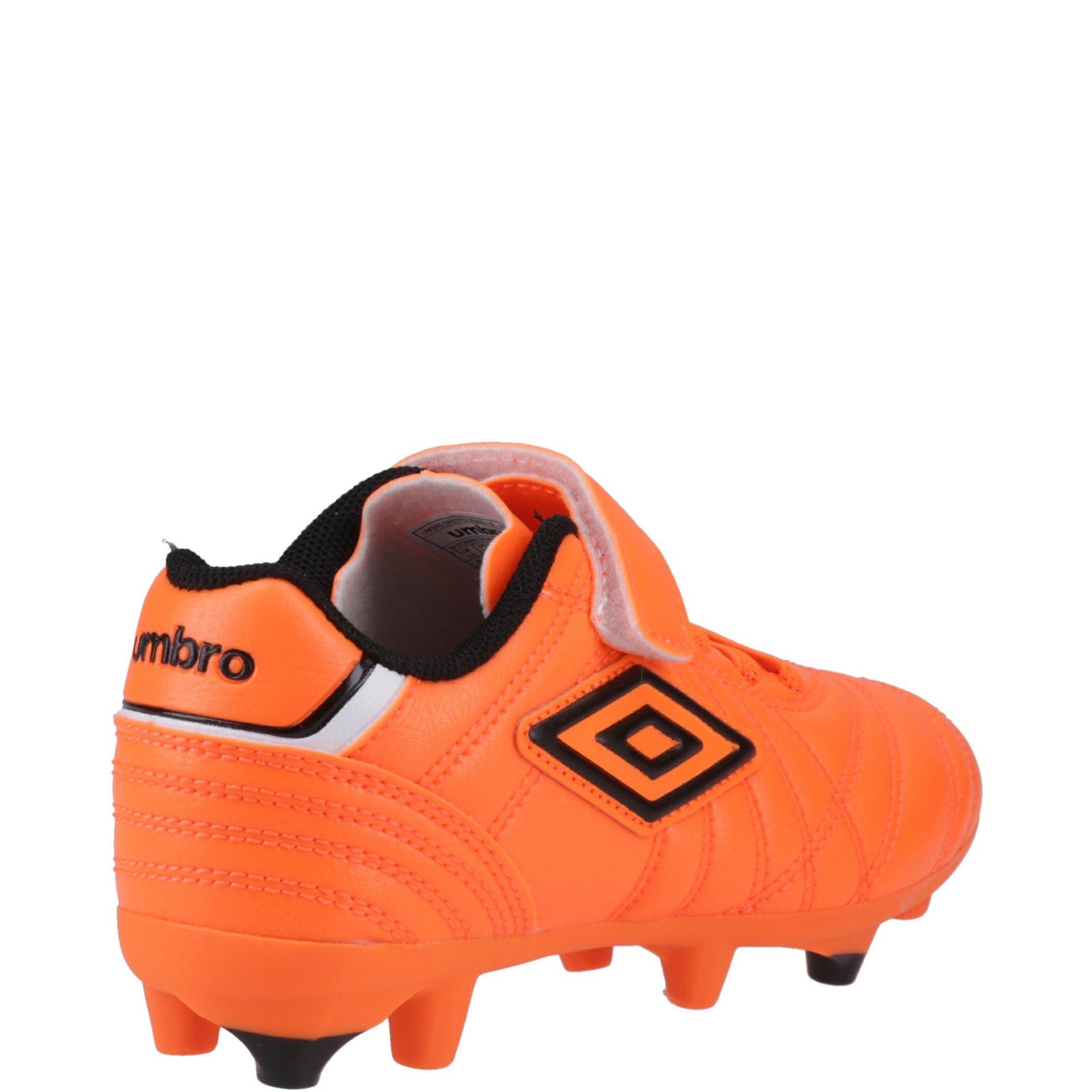 Orange - Umbro - Speciali Liga Firm Ground Jnr Football Boot - 3