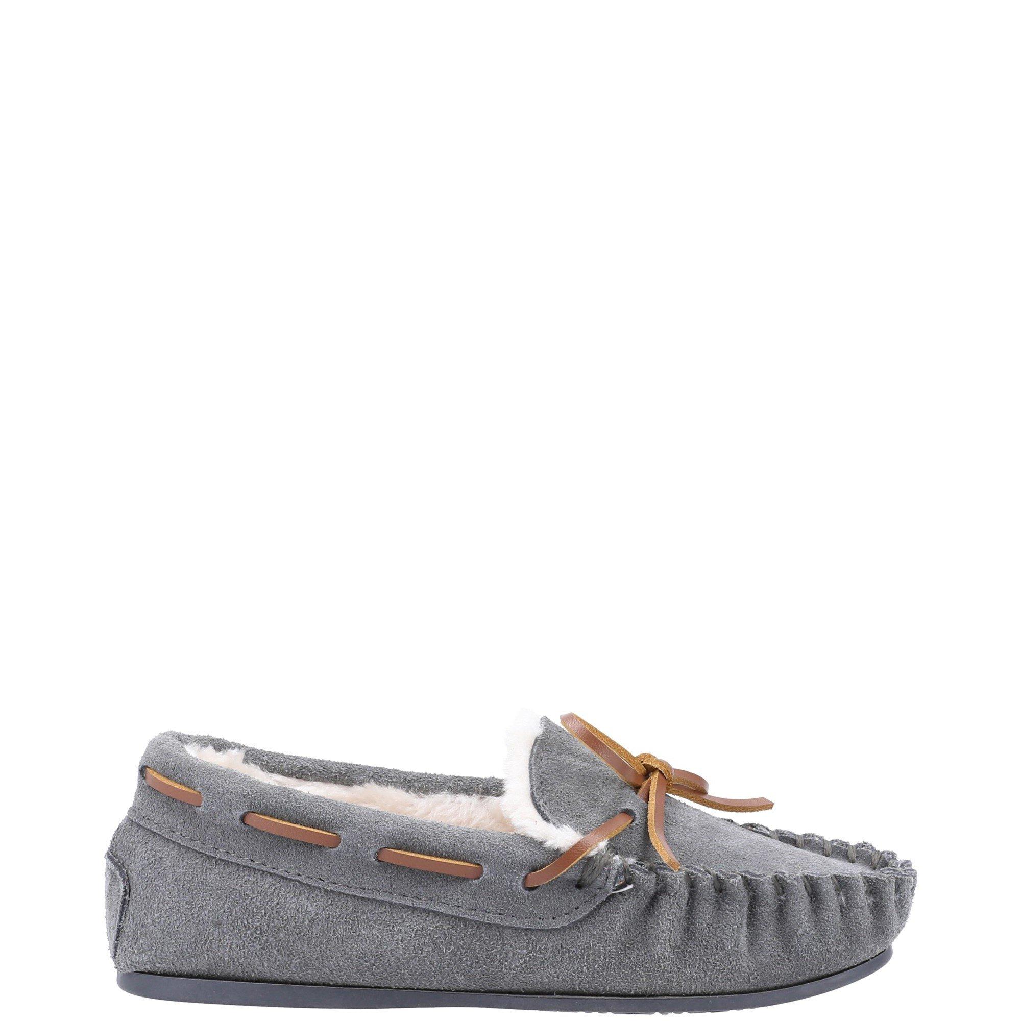 Grey - Hush Puppies - Addison Slipper - 1