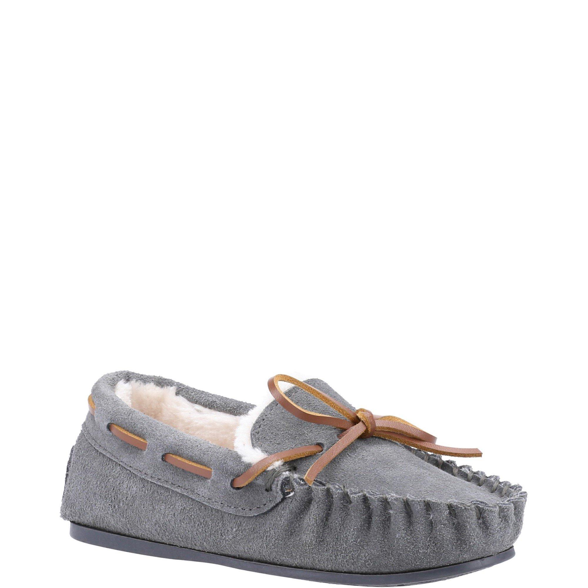 Grey - Hush Puppies - Addison Slipper - 2