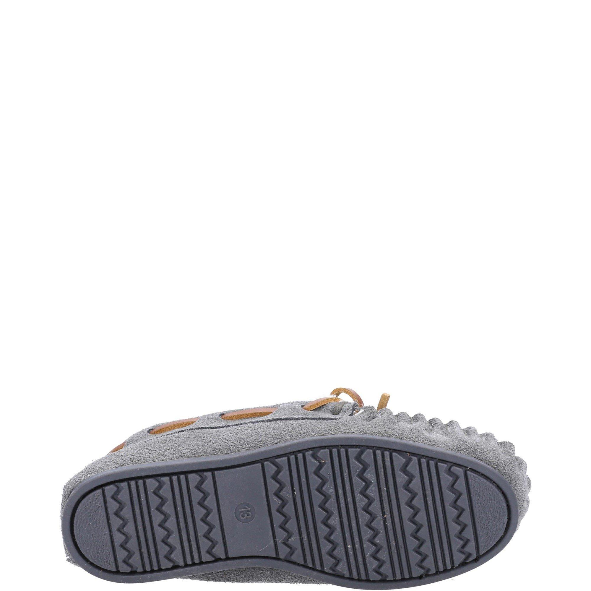 Grey - Hush Puppies - Addison Slipper - 4