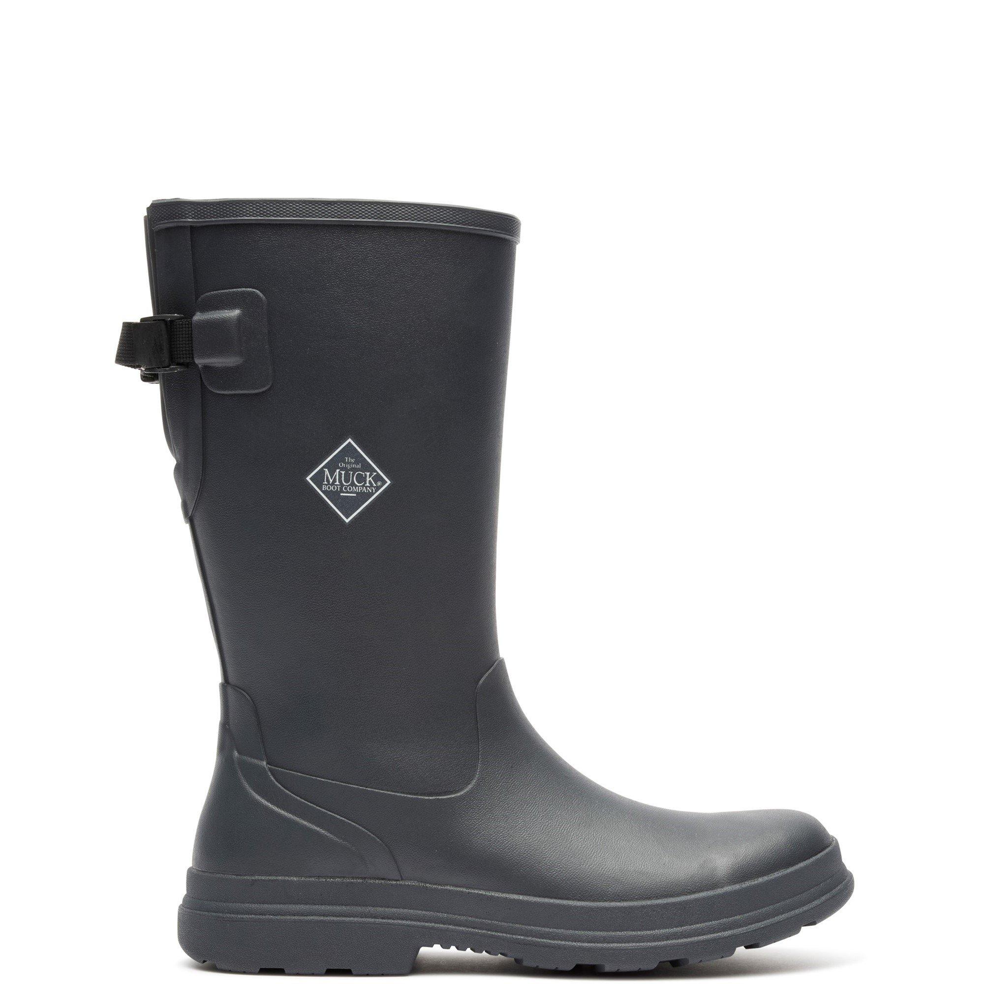 Muck Boots Men's Rainscape Tall Boot - Black - 9 (43)