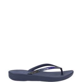 Fitflop iQushion Ombre Sparkle Flip Flops