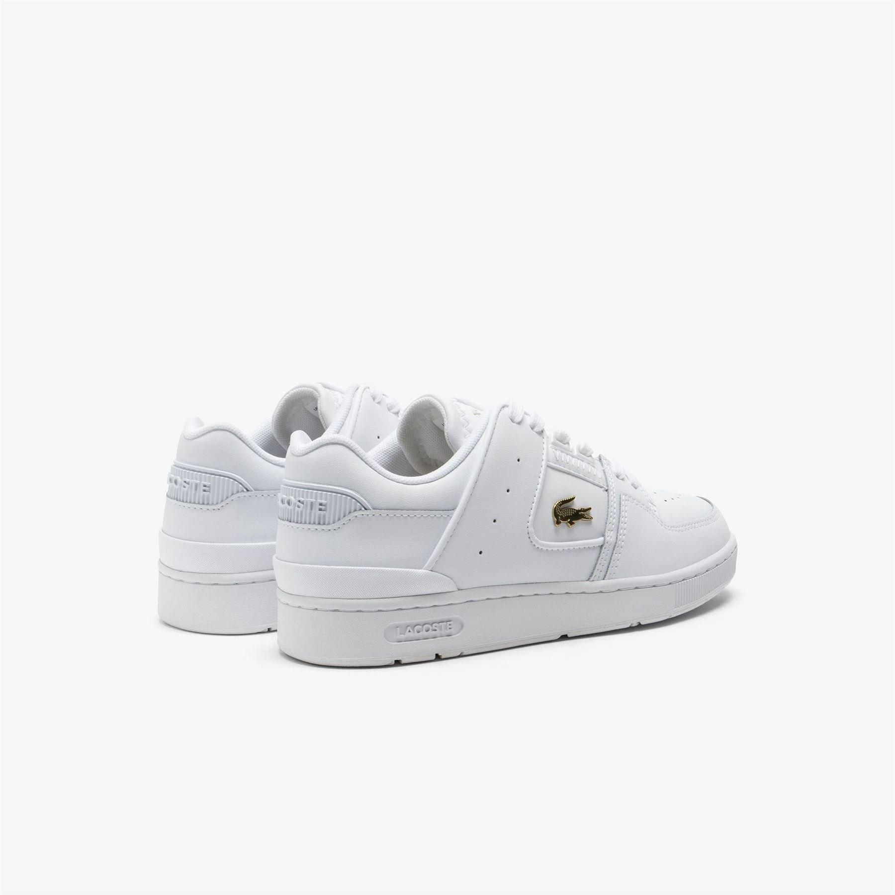 White Gold - Lacoste - Court Cage Trainers - 3