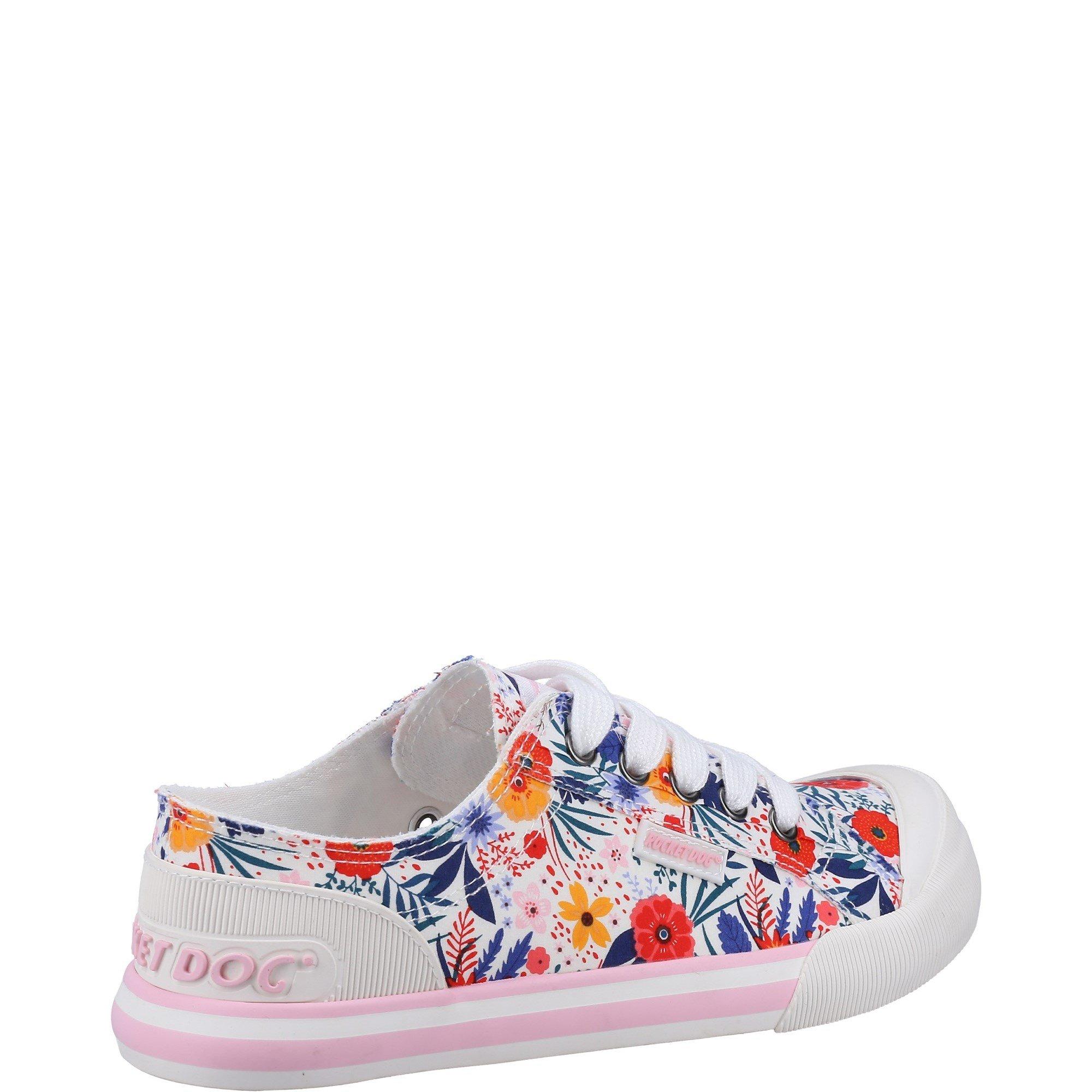 White - Rocket Dog - Jazzin Malden Floral Shoes - 3