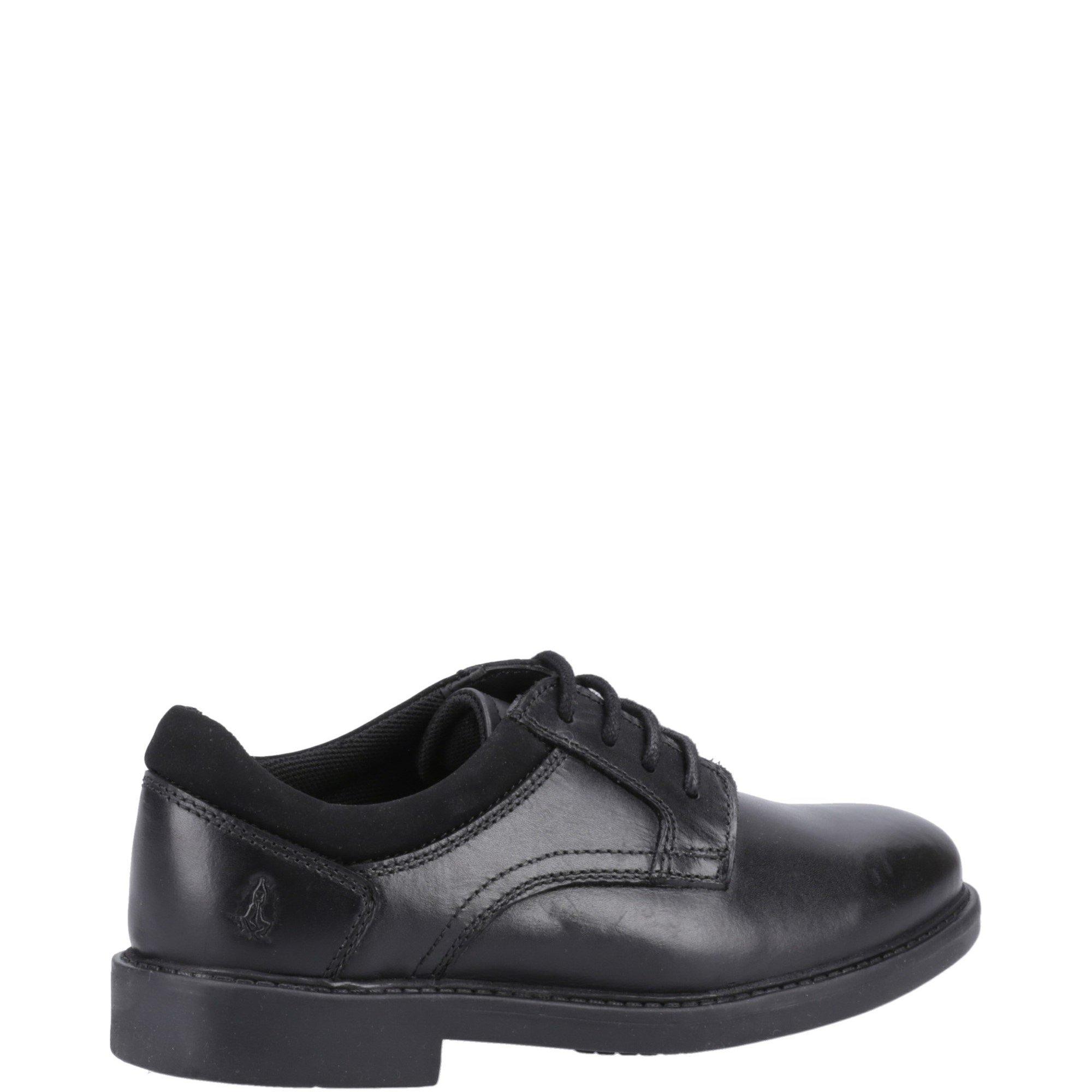 Black - Hush Puppies - Tommy Senior Shoe - 3