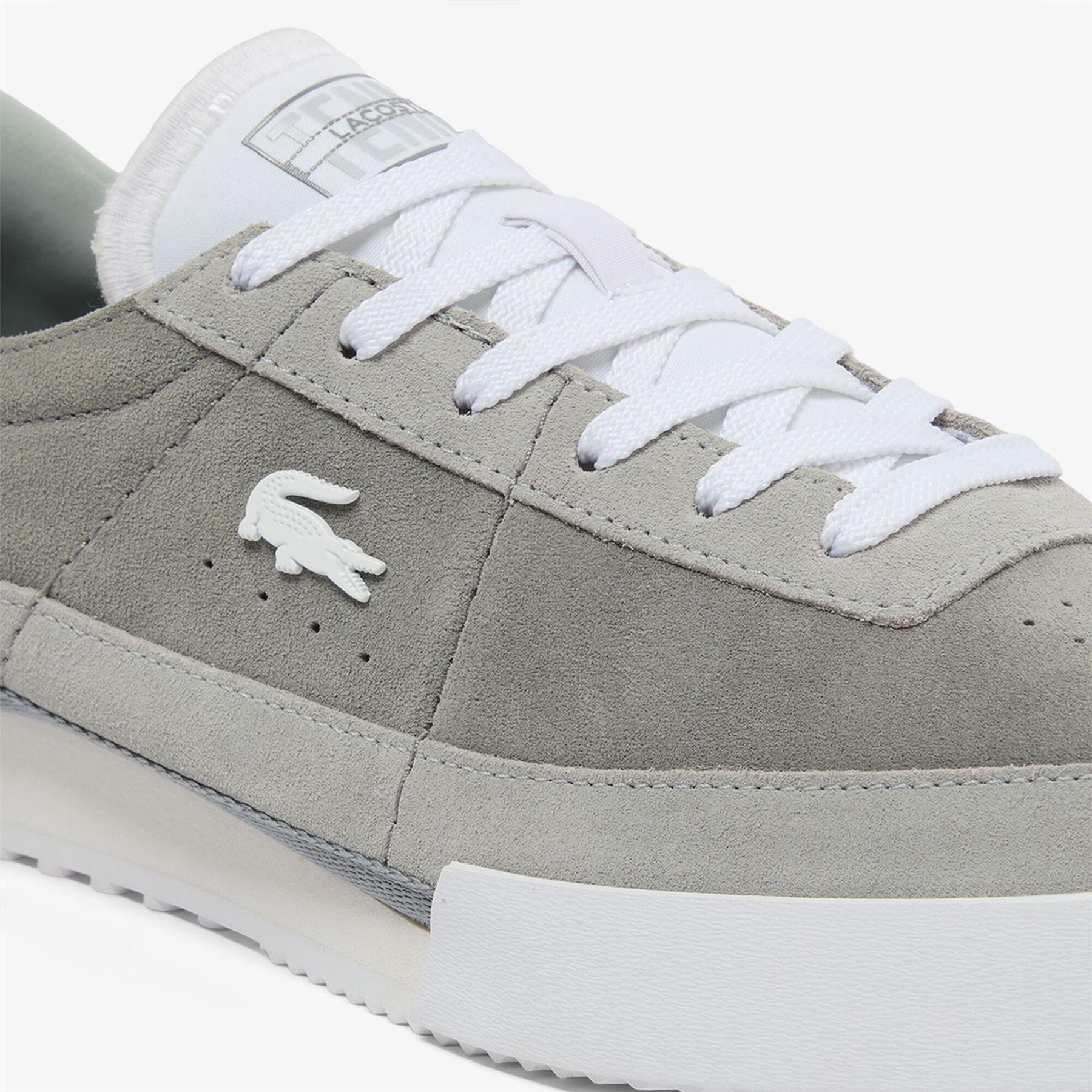 Grey White - Lacoste - Aura Trainers - 6