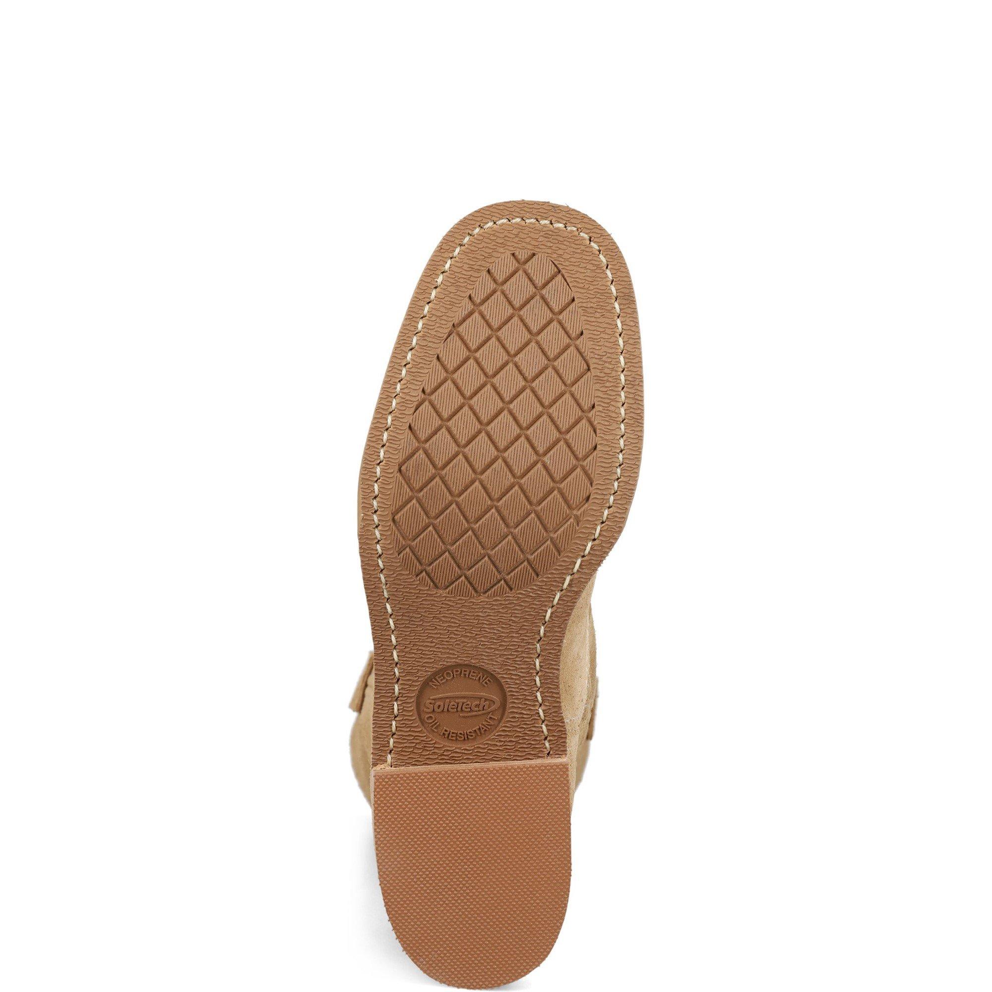 Tan - FRYE - CAMPUS 12R SUEDE BOOT - 4