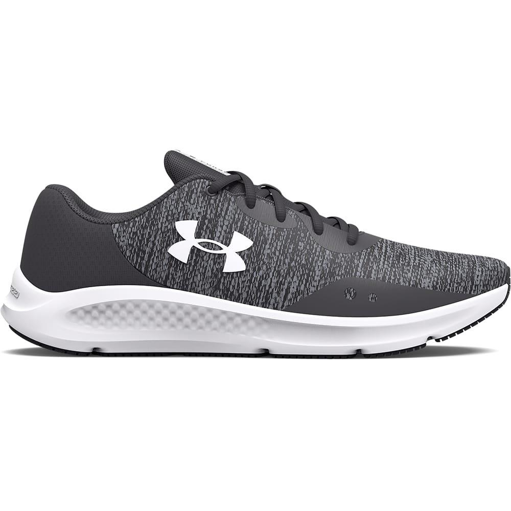 Grey - Under Armour - UA Charged Pursuit 3 Twist Running Shoes - 1