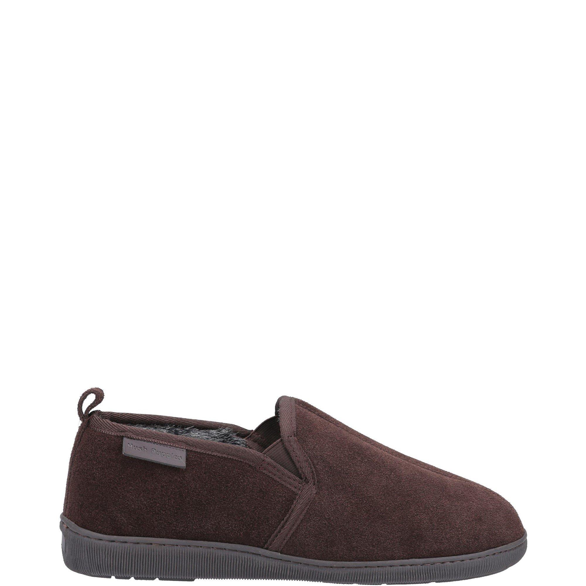 Brown - Hush Puppies - Arnold Slipper - 1
