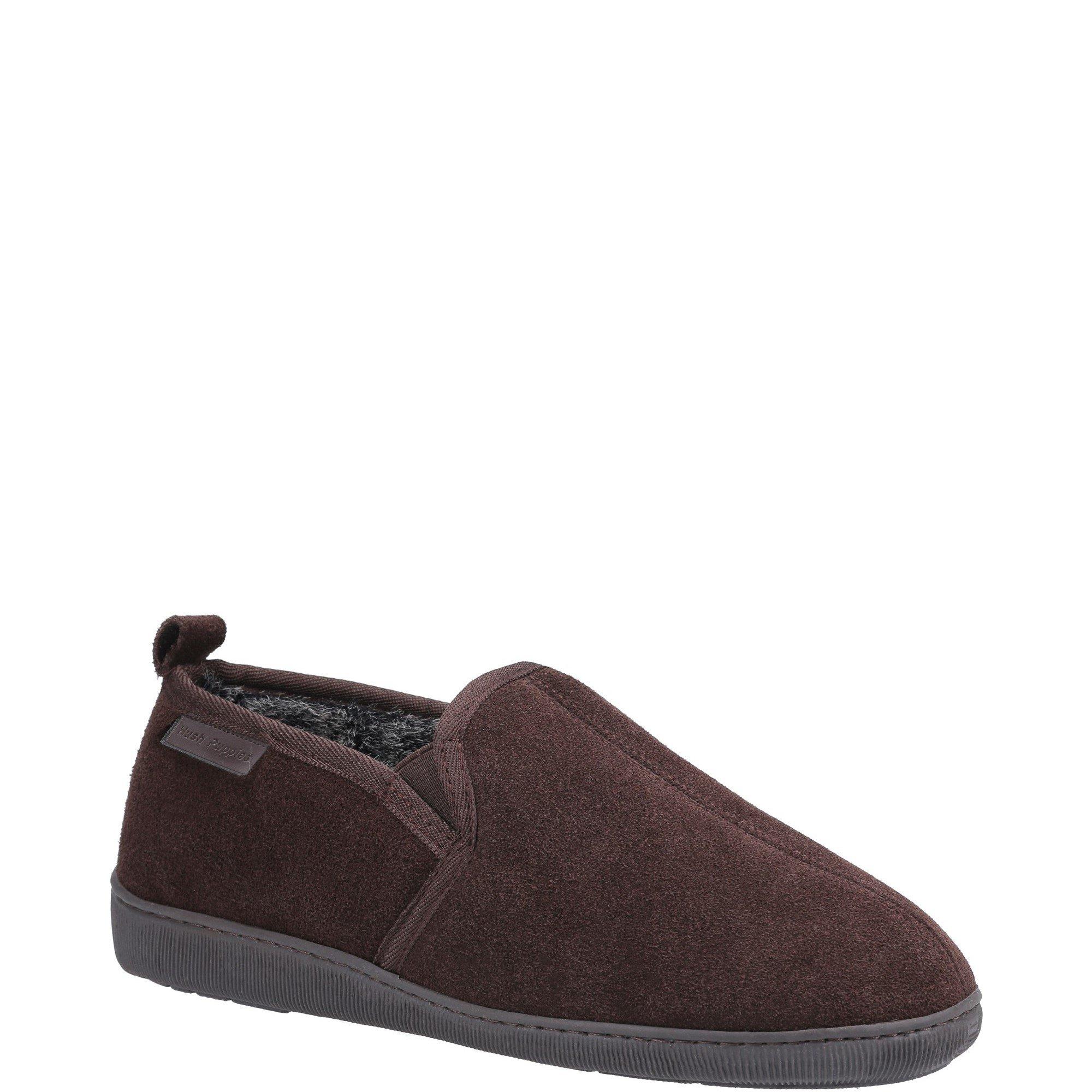 Brown - Hush Puppies - Arnold Slipper - 2
