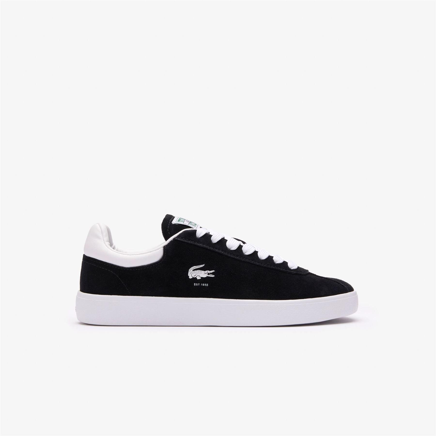 Black-White - Lacoste - Baseshot Trainers - 1