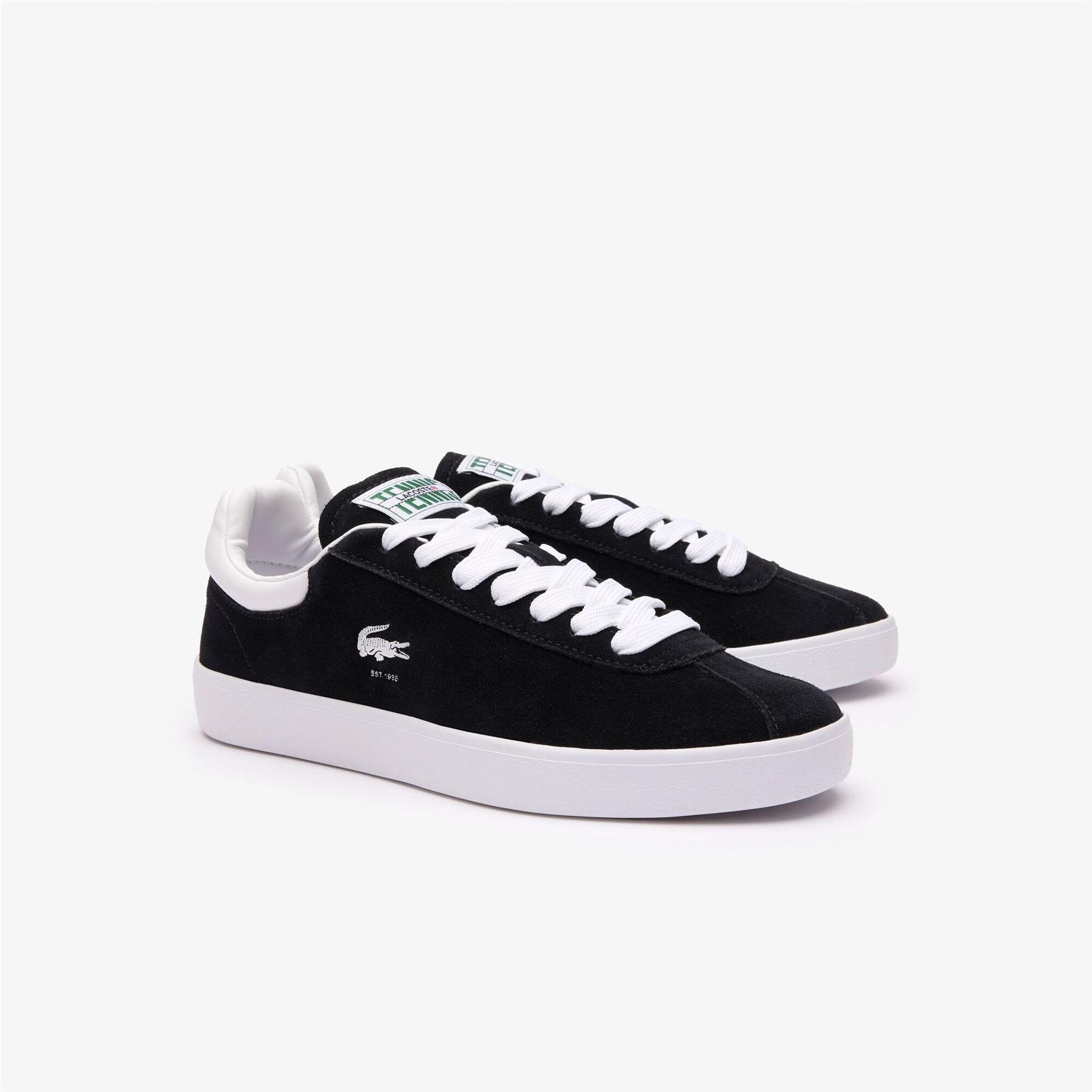 Black-White - Lacoste - Baseshot Trainers - 2